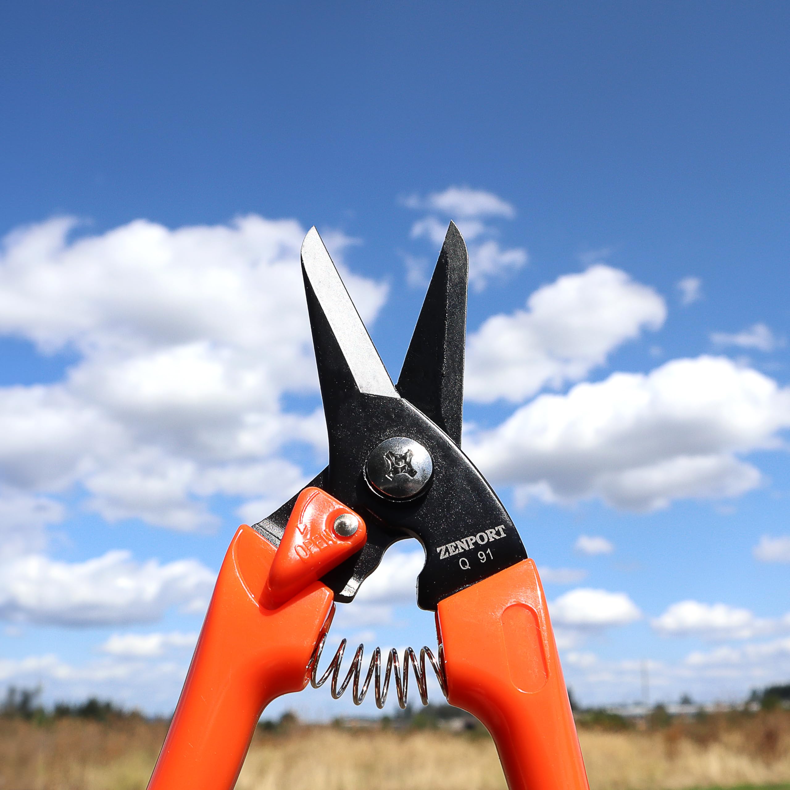 Zenport Q91 Zen-Magic Ultra Twig And Hoof Trimming Shear Twin-Blade, 7.5-Inch Long