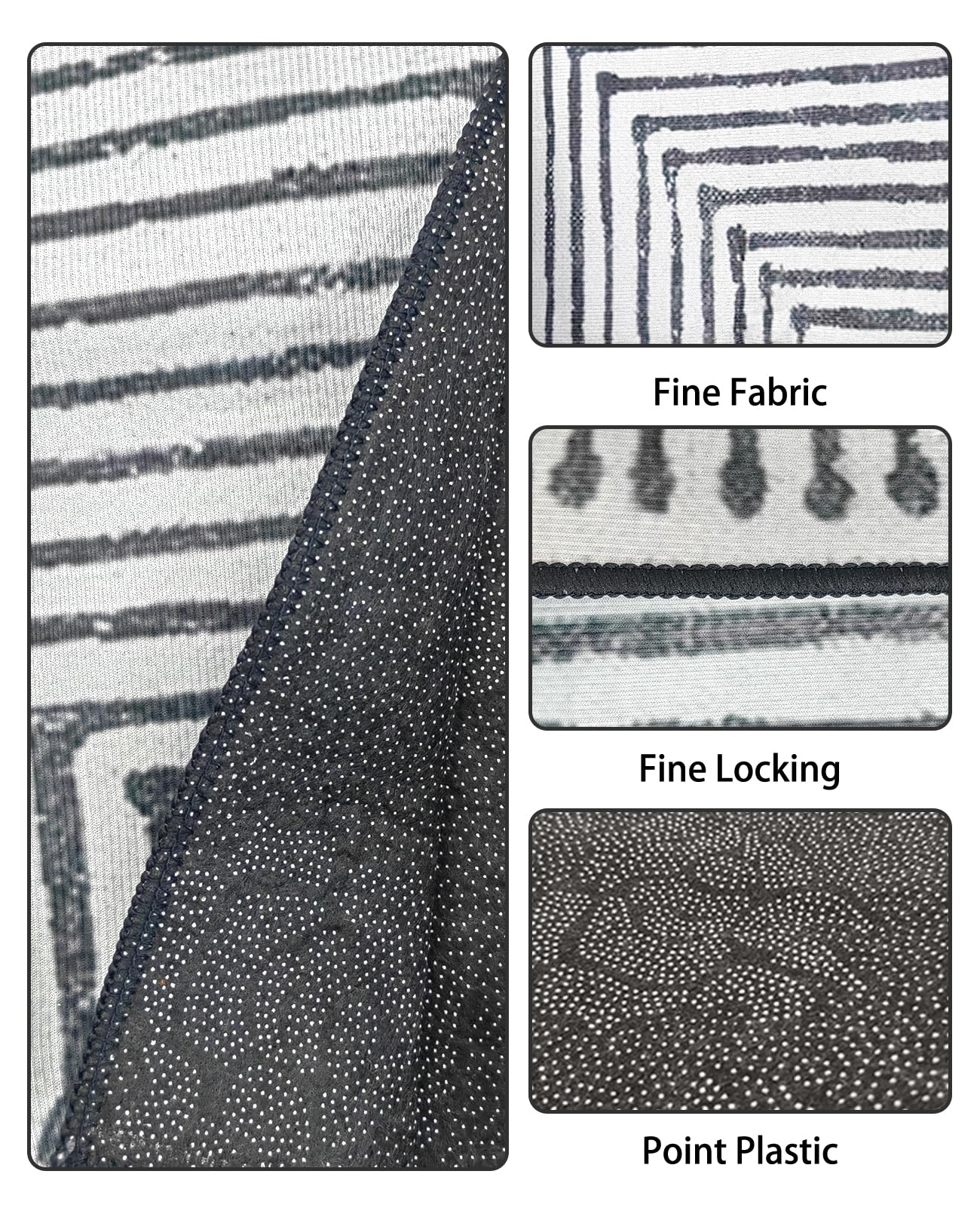 BNOSDM 79'''' X 55'''' Washable Bunny Cage Liners Large Rug for Rabbits Large Non Slip Pad for Bunnies Resuable Rabbit Liner for