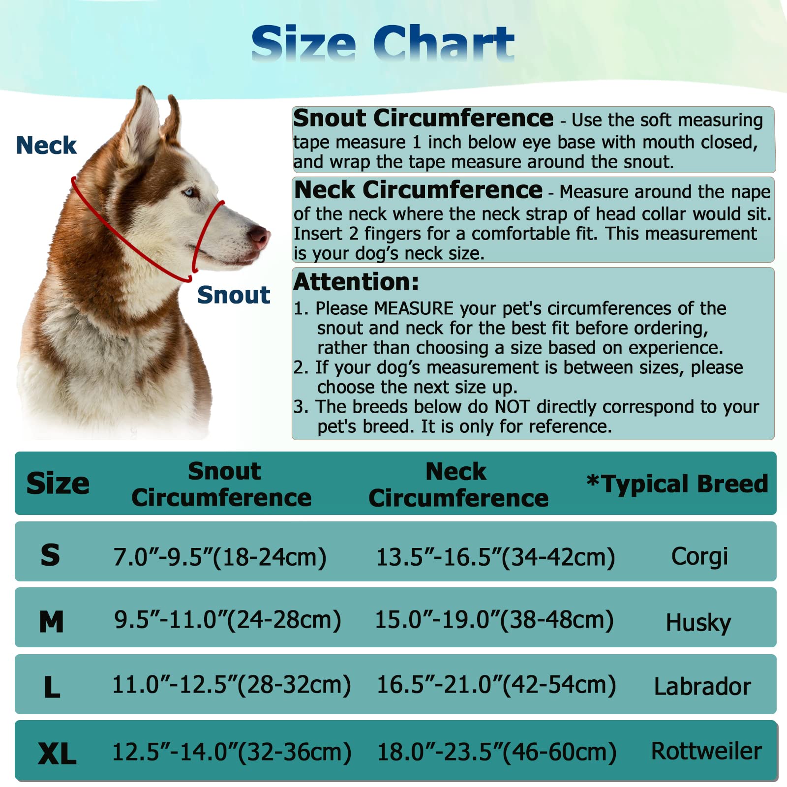 Barkless Muzzle Leash For Heavy Pullers, No Pull Stylish Head Halter For Large Aggressive Dogs, Gentle Dog Face Harness Stops Pe