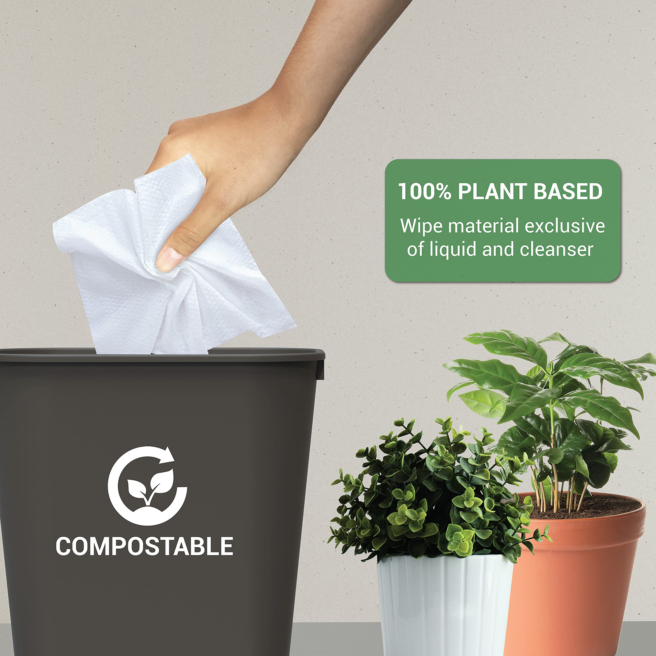 Inspire Naturals Pet Wipes 100% Natural Plant Based With Organic Antioxidants, Dog Wipes Cleaning Deodorizing Cat Wipes | Dog Bath Dog Ear Wipes | Dog Wipes For Paws And Butt (200Ct - 4 Pack)