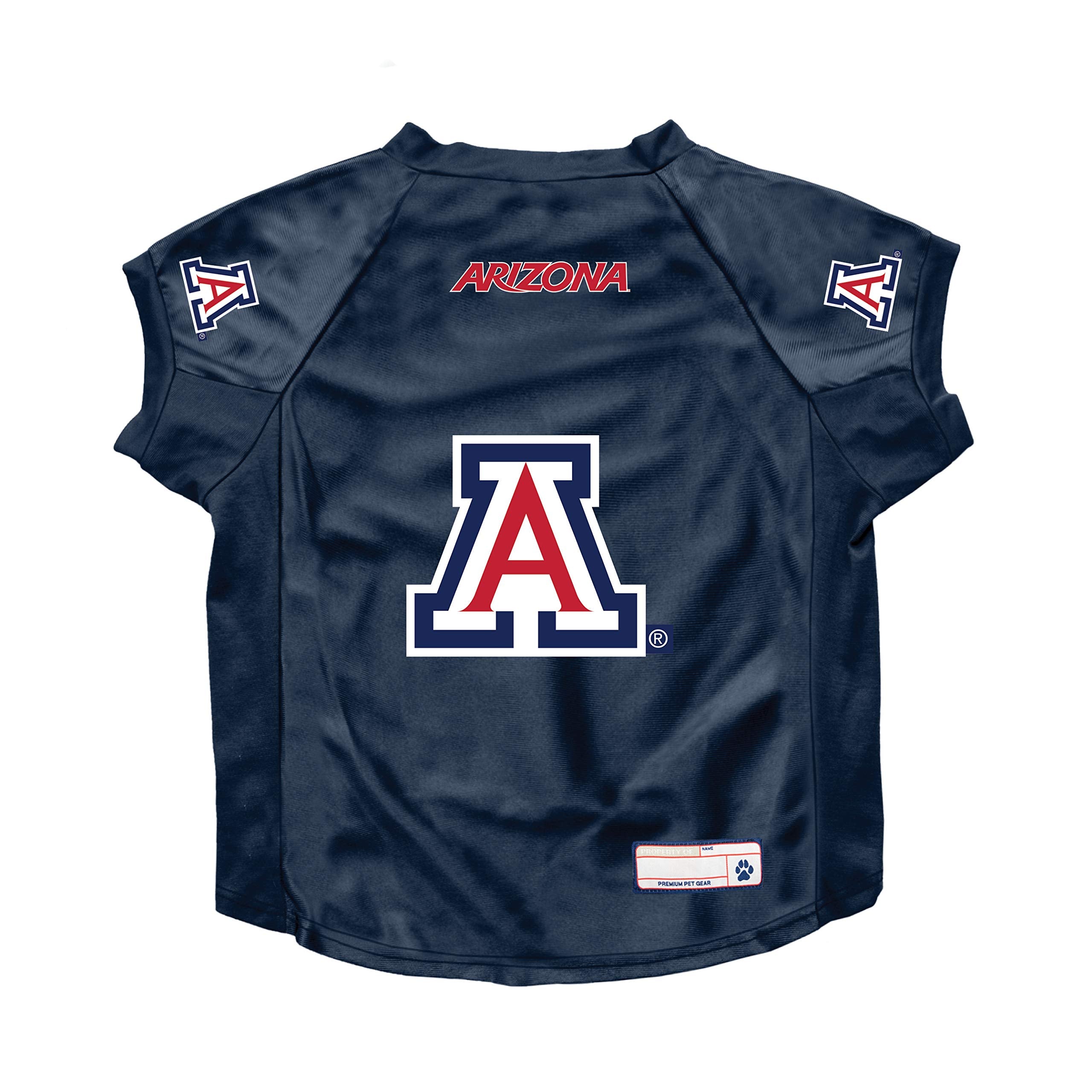 Arizona Wildcats Pet Jersey Stretch Size Big Dog - Special Order