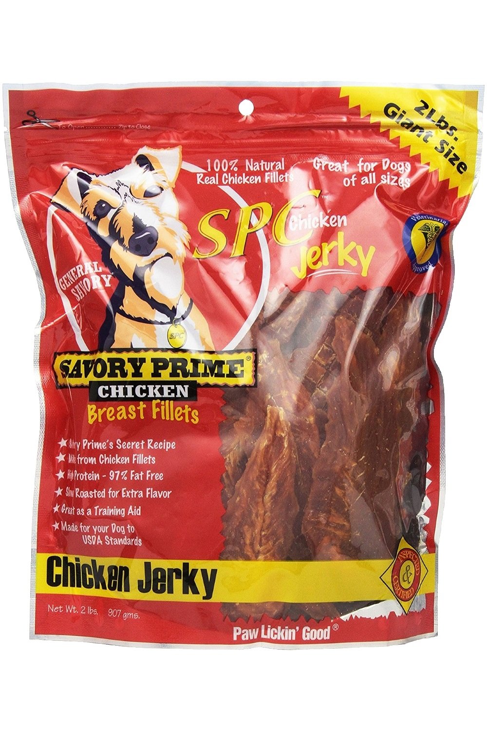 Savory Prime Chicken Jerky Treat, 32-Ounce, All Breed Sizes (49630032)