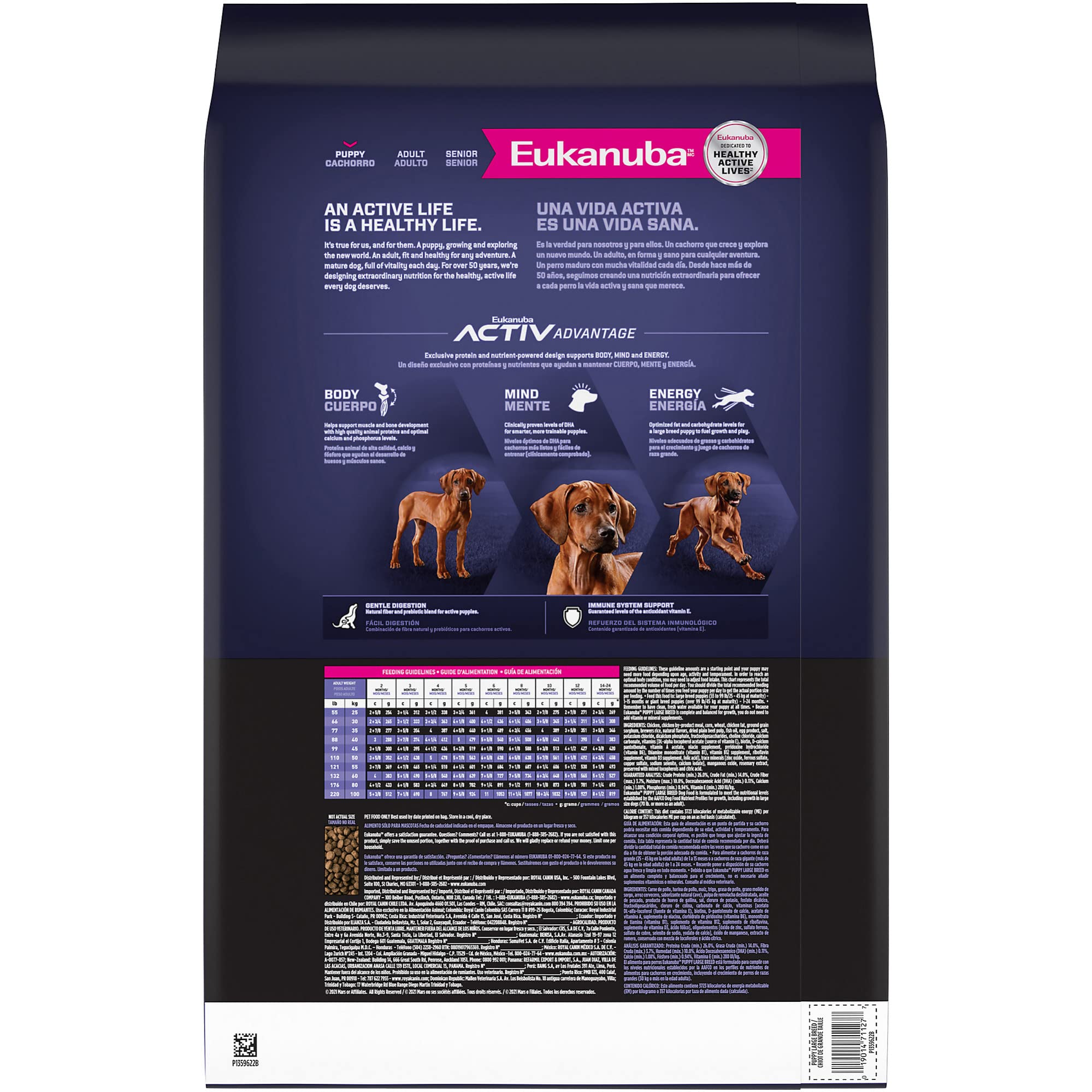 Eukanuba Puppy Large Breed Dry Dog Food, 16 lb
