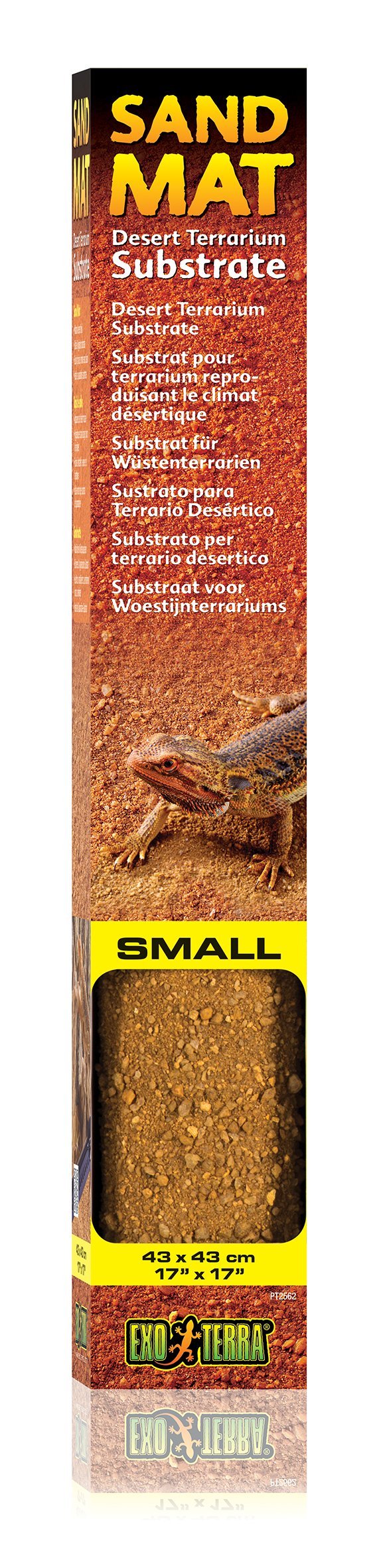 Exo Terra Exo Terra Sand Mat Small, Desert Terrarium Substrate, 43 X 43 Cm (17' X 17')