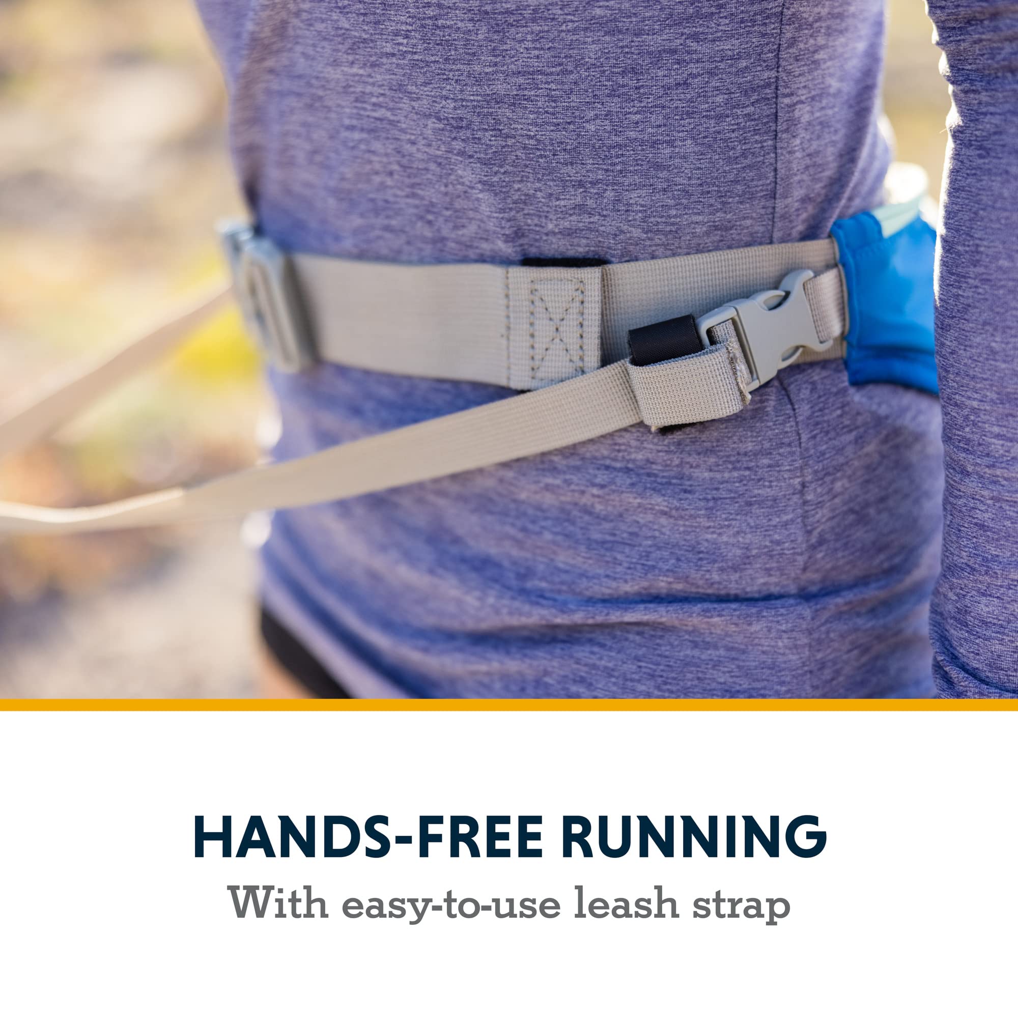 Ruffwear, Trail Runner Belt, Hands Free Adjustable With Pocket, Lichen Green, Large/X-Large