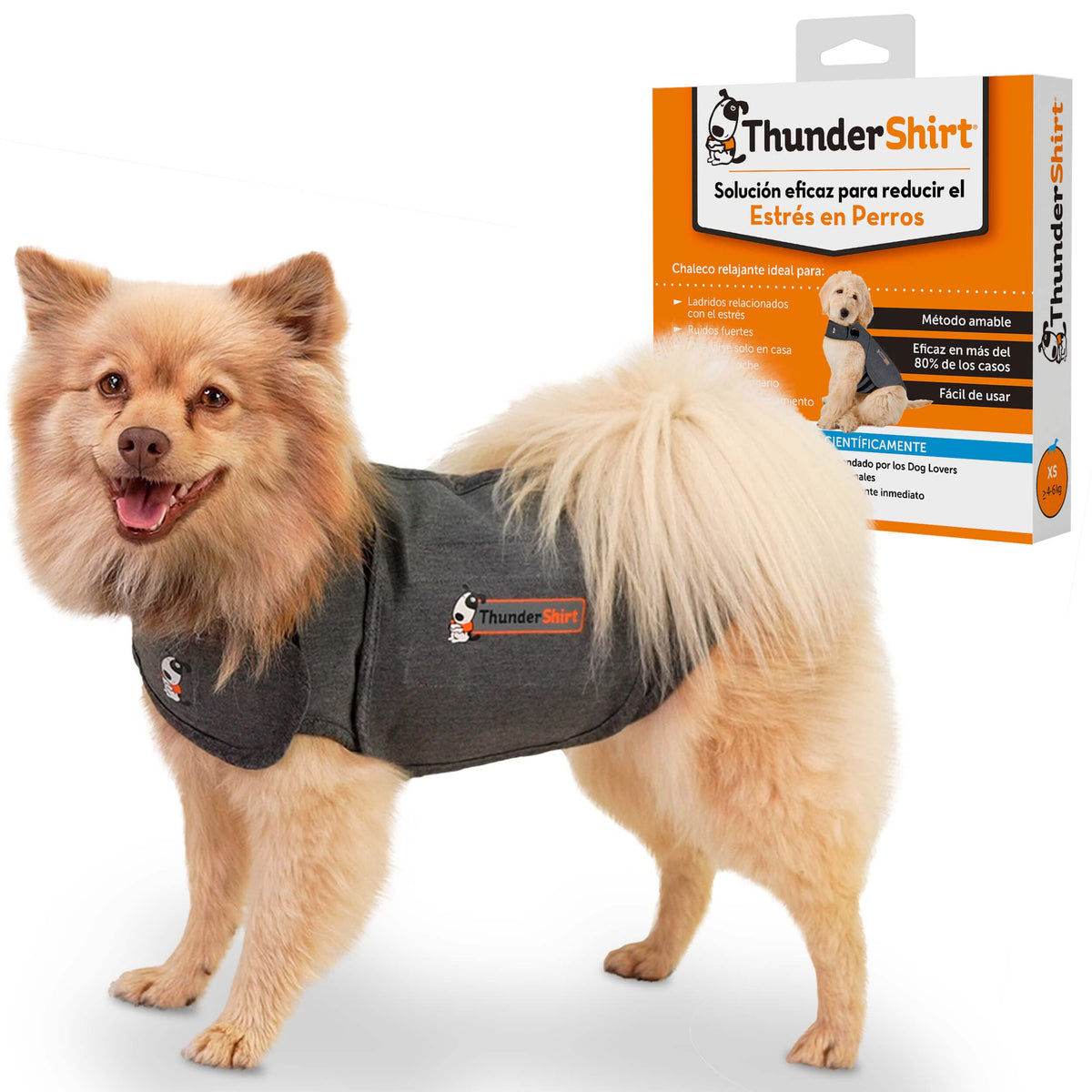 Thundershirt For Dogs, X-Small, Grey