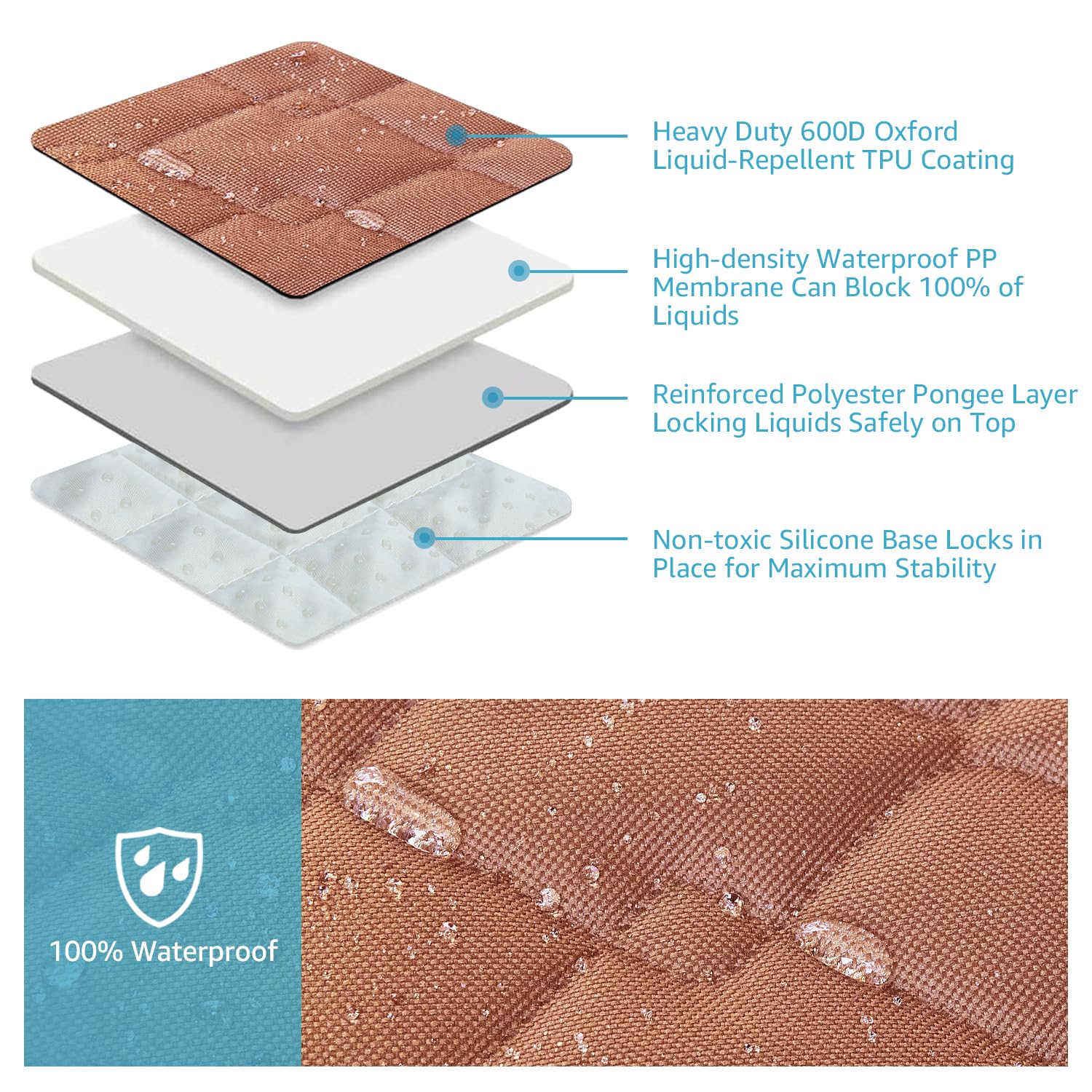 Lassie XL Truck Dog Seat Cover Back Seat, Dog Car Hammock for Large SUV and Trucks Compatible with F150 F250/Chevrolet Silverado