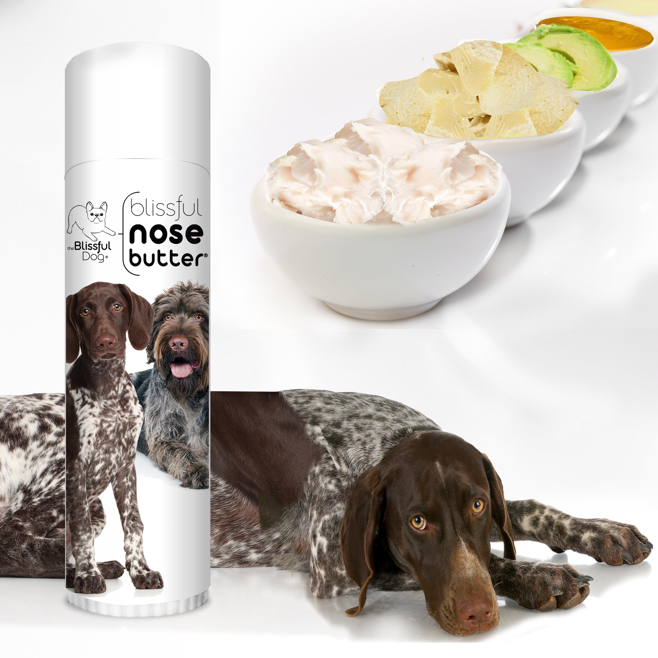 The Blissful Dog German Shorthaired Pointer Unscented Nose Butter, 0.50-Ounce