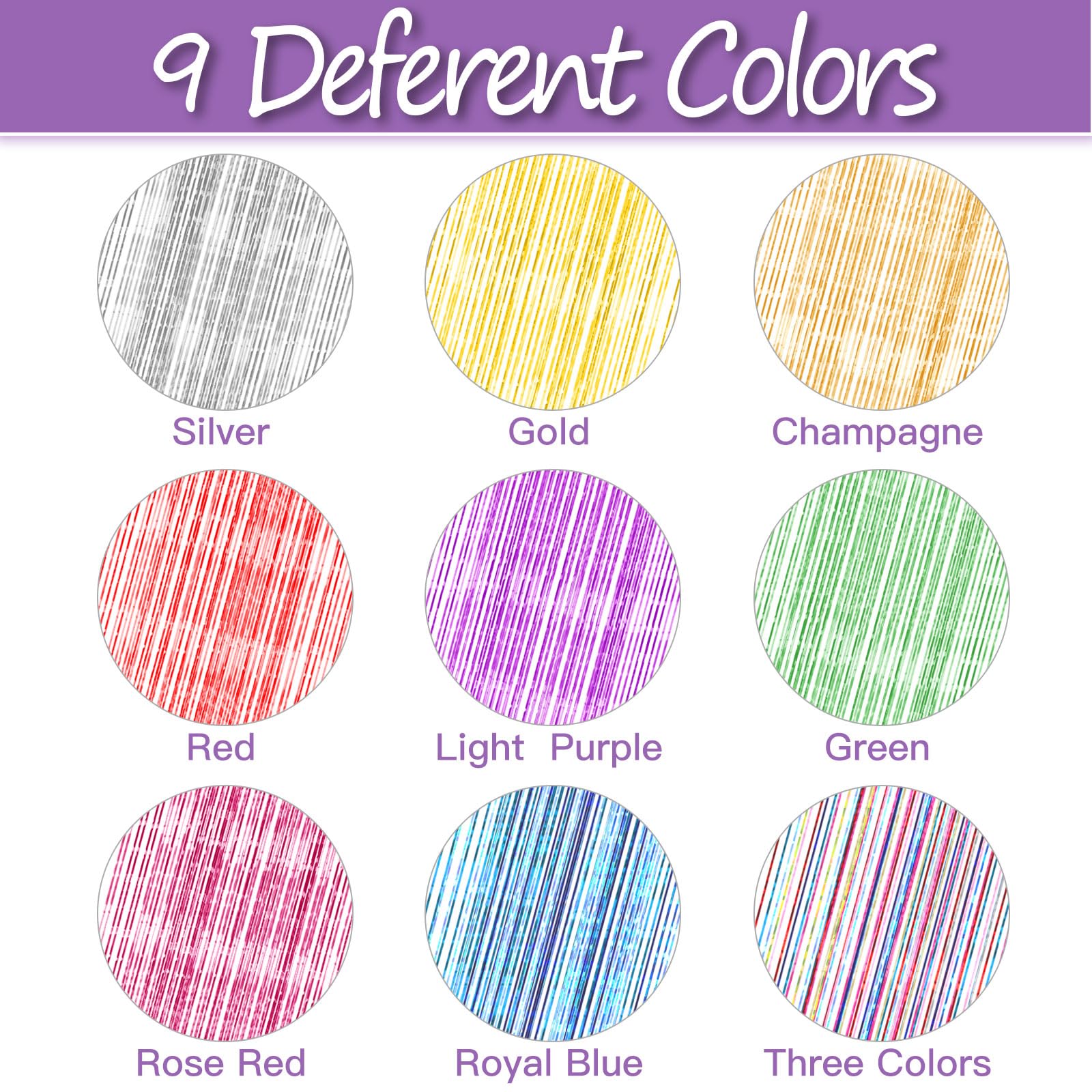 Juexica 18 Pcs Horse Bling Accessory Clip In Hair Extensions For Mane And Tail Tack Horse Stuff Pony Hair Tinsel For Real Horses