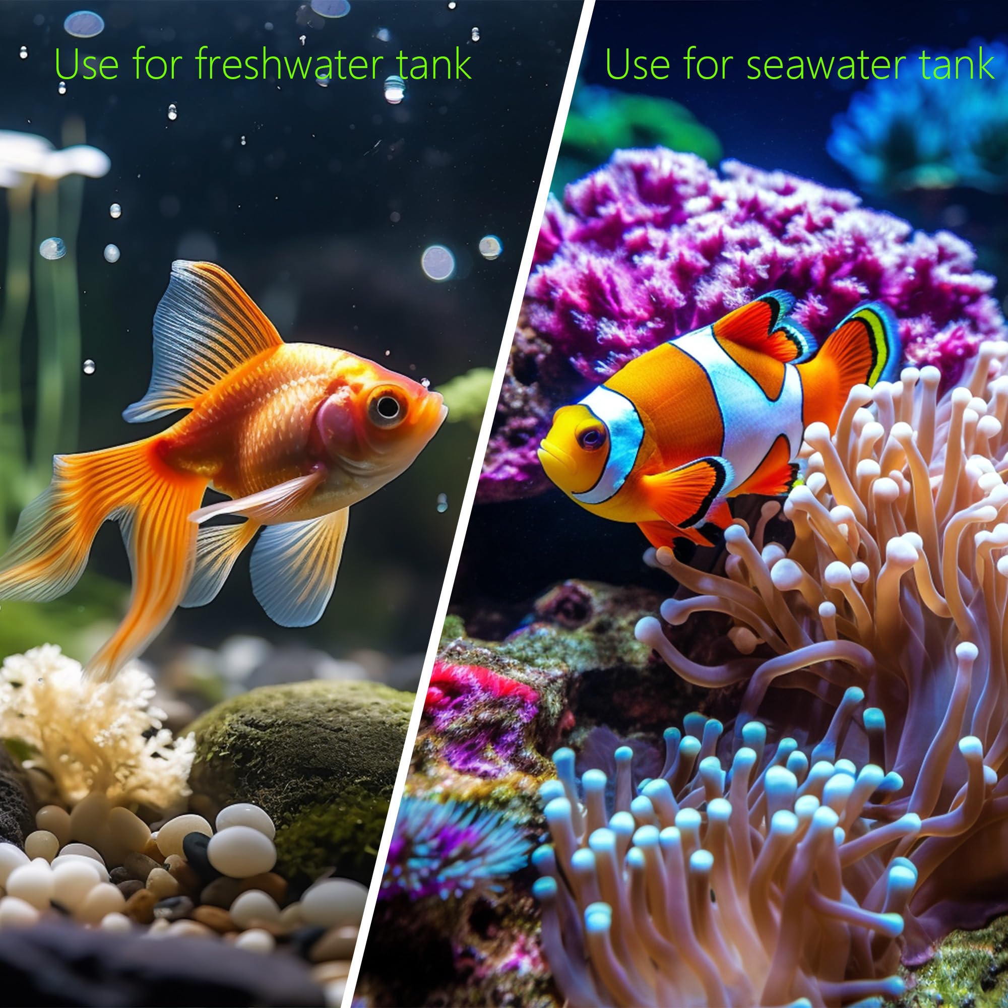 2Pcs Aquarium Hideaway Rocks For Aquatic Pets To Breed, Play And Rest, Safe And Non-Toxic Fish Tank Ornaments, Ceramic Decor Rocks For Betta