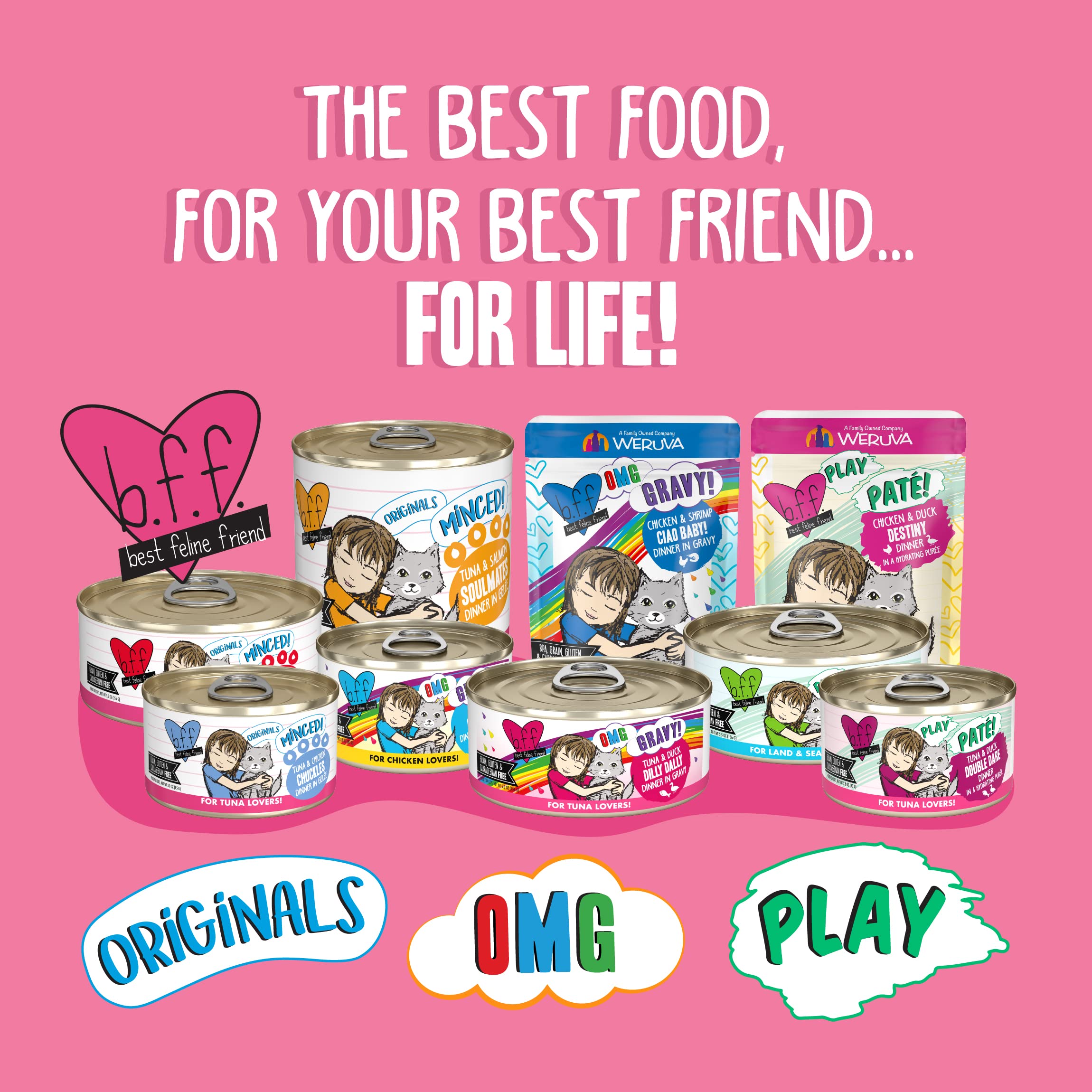 Weruva B.F.F. Play - Best Feline Friend Pat