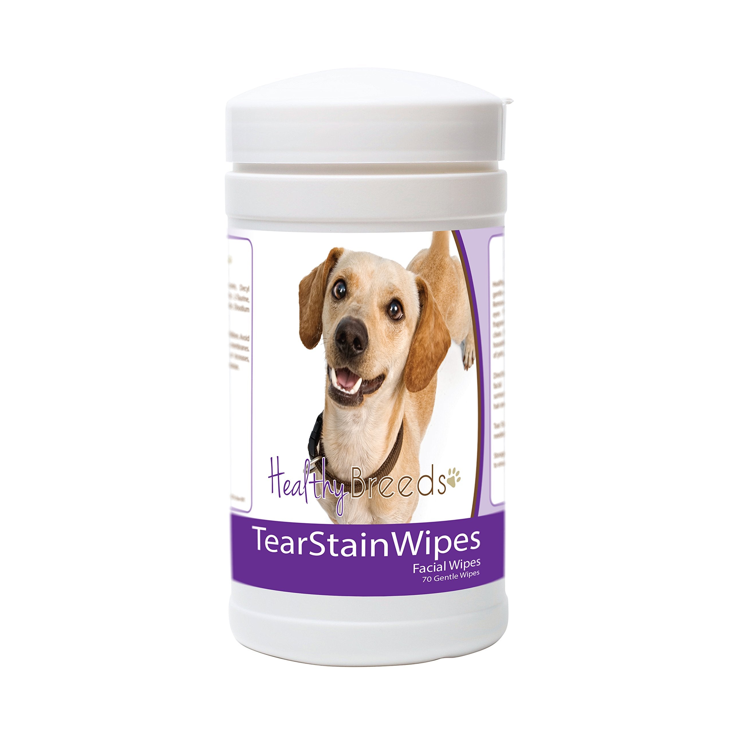 Healthy Breeds Chiweenie Tear Stain Wipes 70 Count