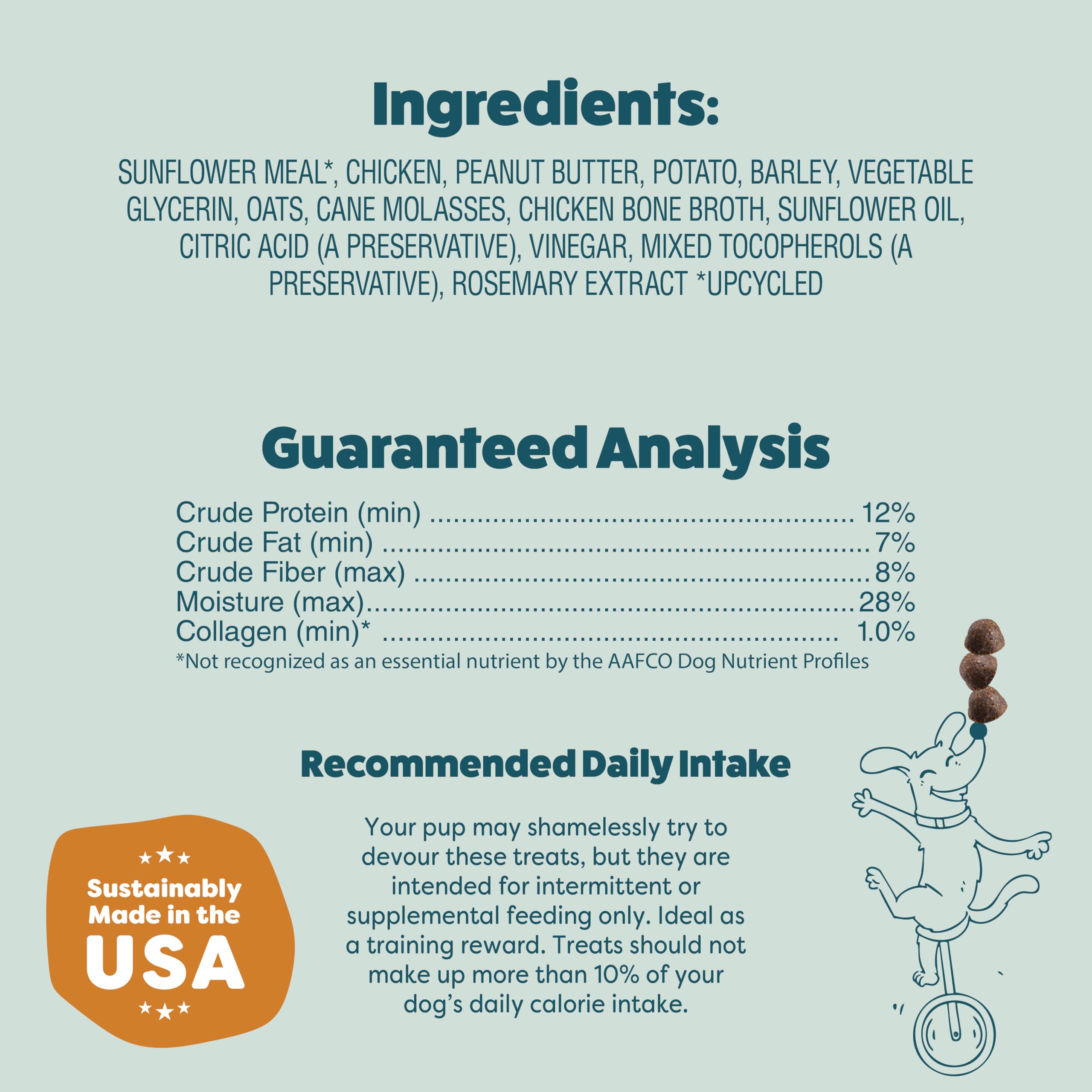 Shameless Pets Dog Training Treats, Bone Broth Bits- Natural & Healthy Puppy Treats - Soft Training Treats with Naturally Occurr