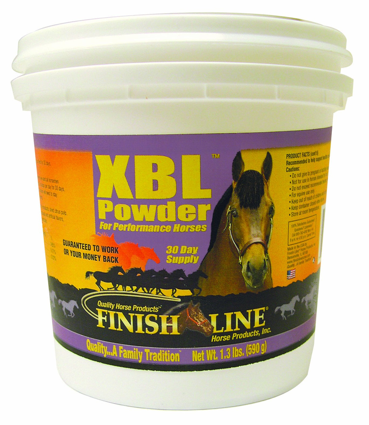Finish Line Horse Products Xbl Powder (1.3-Pounds)