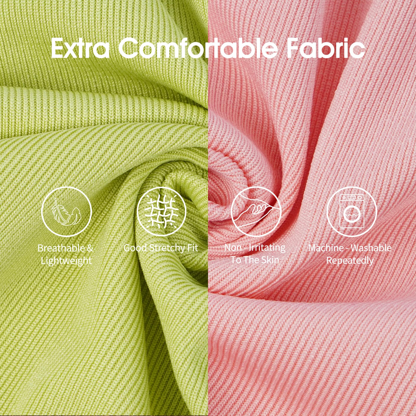 Iecoii 2 Pack Dog Tee Shirts For Large Dogs,Breathable & Lightweight T-Shirts For Hot Weather,Soft Stretchy For Active Dogs - No