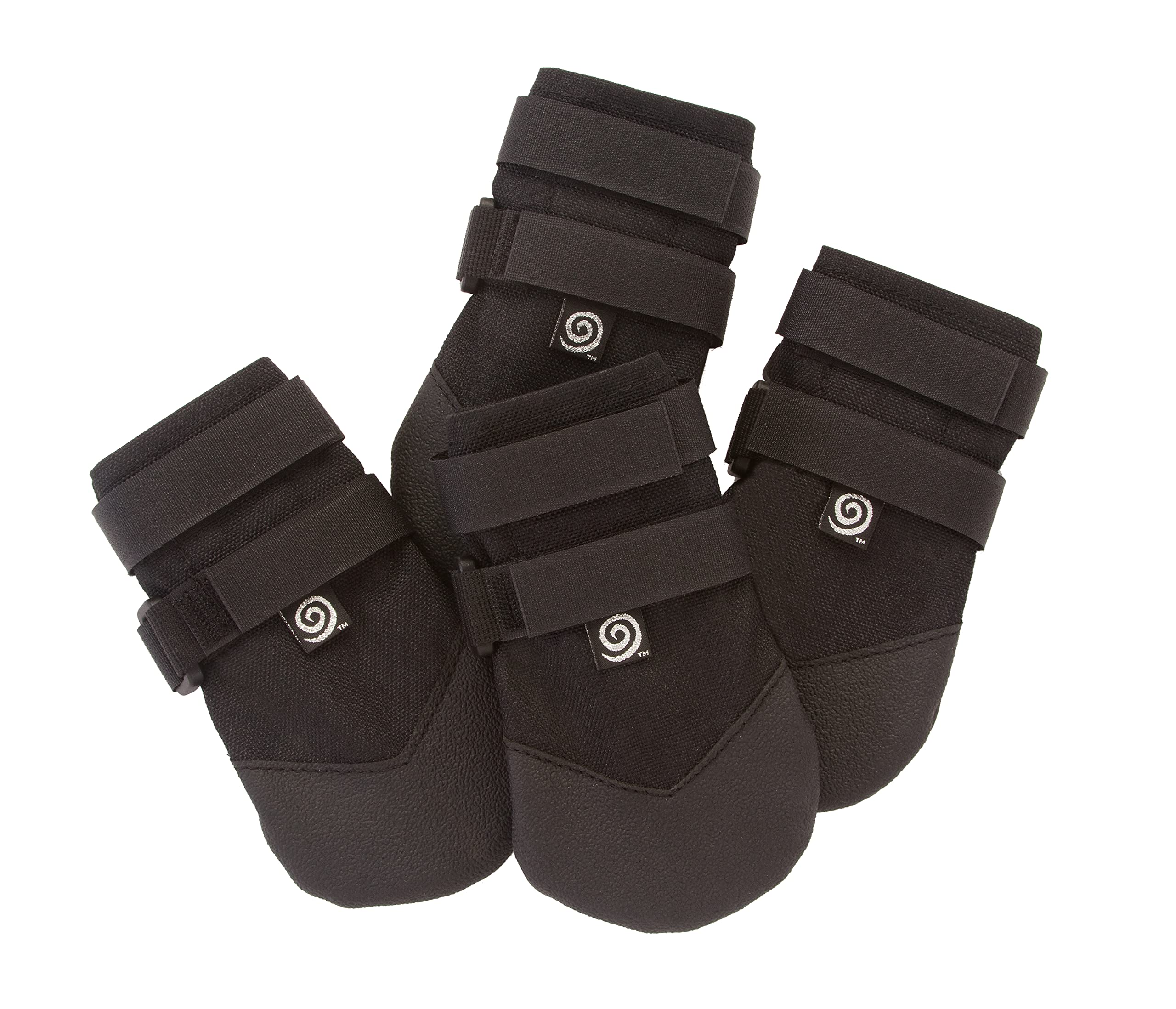 Ultra Paws Rugged Dog Boots and Paw Protectors for Small, Medium and Large Dogs Black (Size 11)