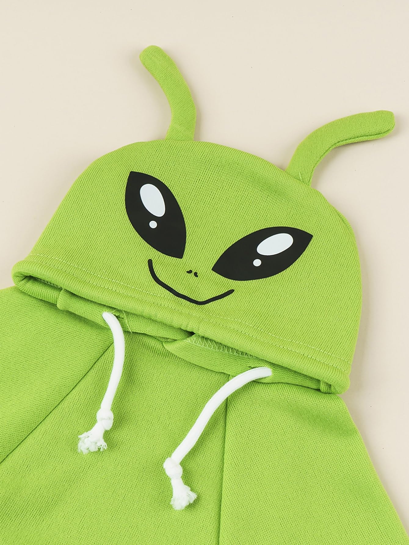 Qwinee Alien Dog Hoodie Dog Warm Jacket Coat Puppy Sweatshirt Christmas Halloween Dog Costume Cosplay Winter Dog Clothes Pet Apparel For Small Medium Dogs Cats Kitten Solid Green S