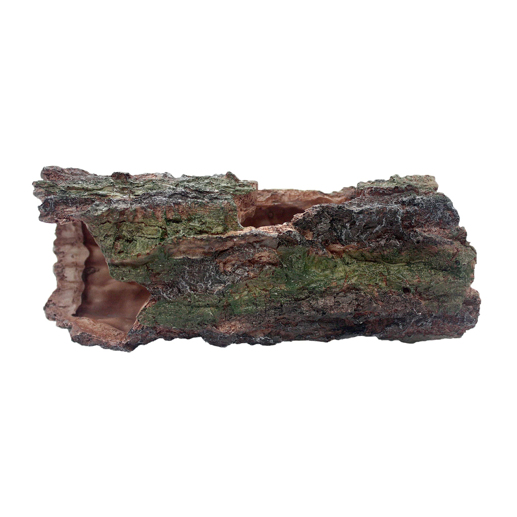 Komodo Forest Log Large | Natural Looking Hideout | Under Water Aquarium Or Dry Habitat Decoration Accessory