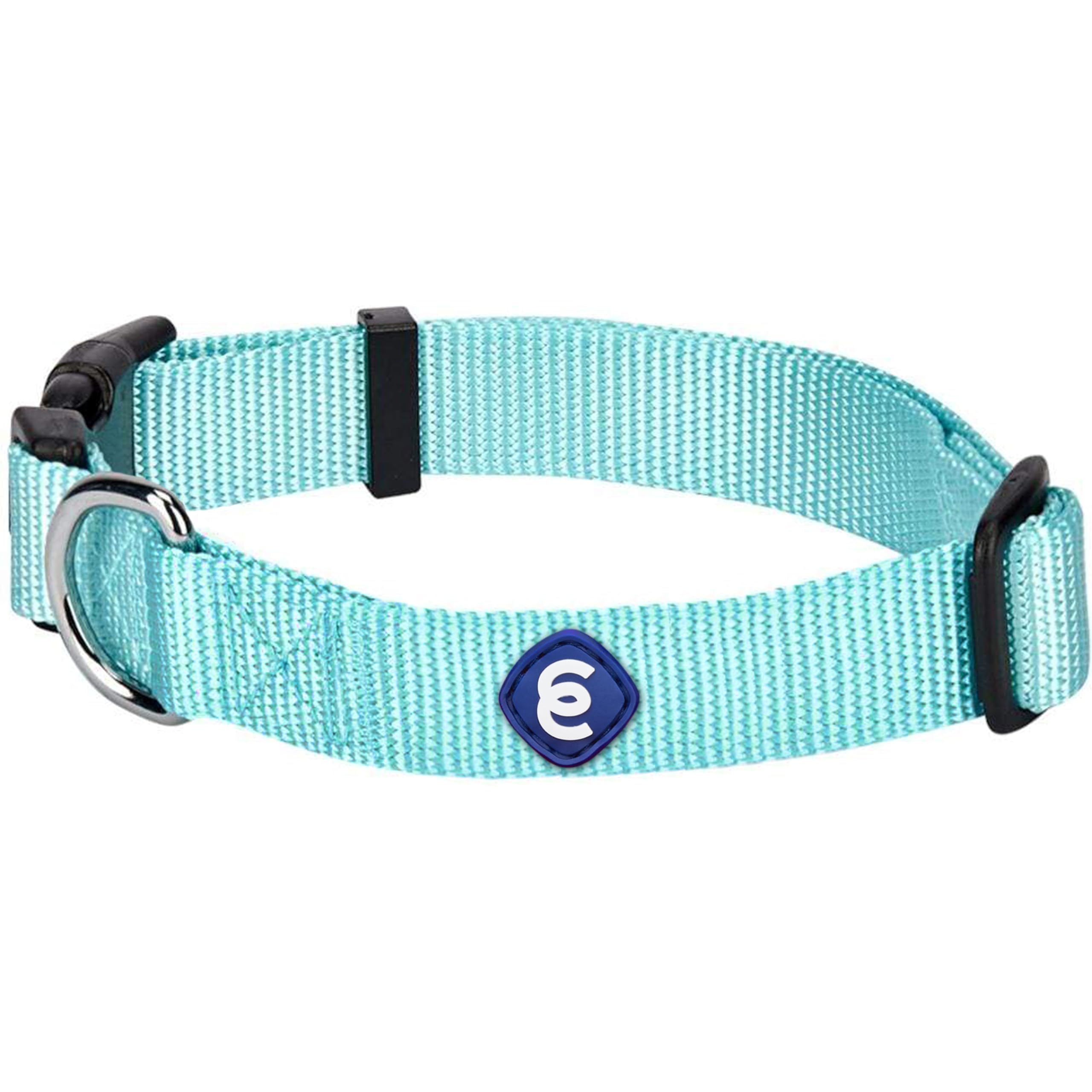 Blueberry Pet X-Small Dog Collar | Quick Release Mint Blue Nylon Collar For Boy, Small Dogs