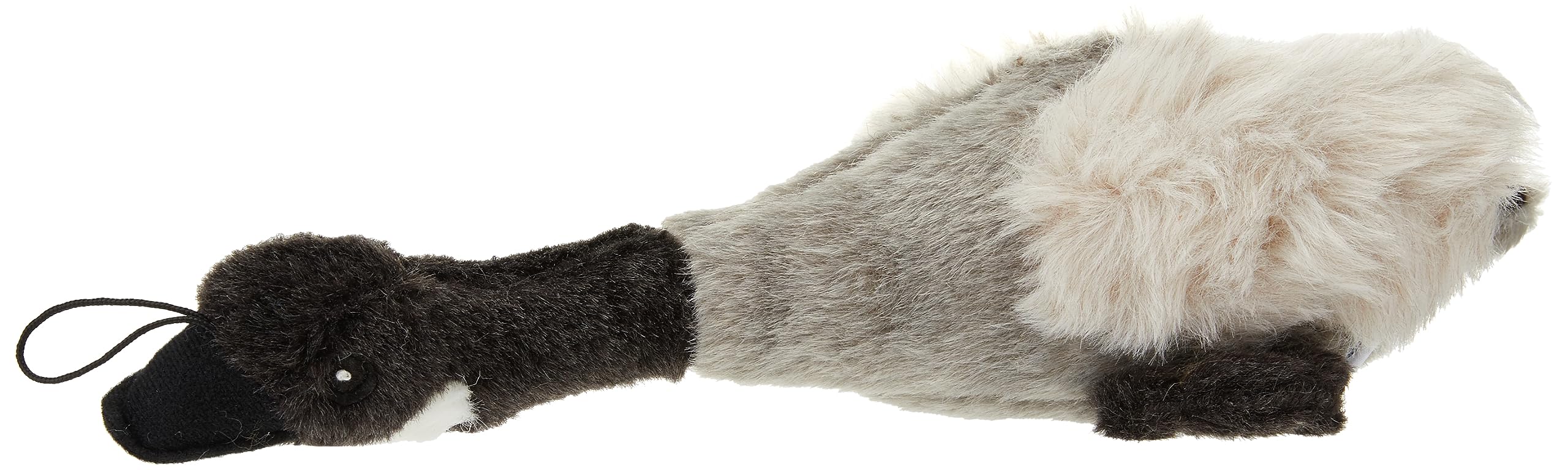 Multipet Canada Goose Migrator Bird Plush Dog Toy, Gray, 16' (37762), All Breed Sizes