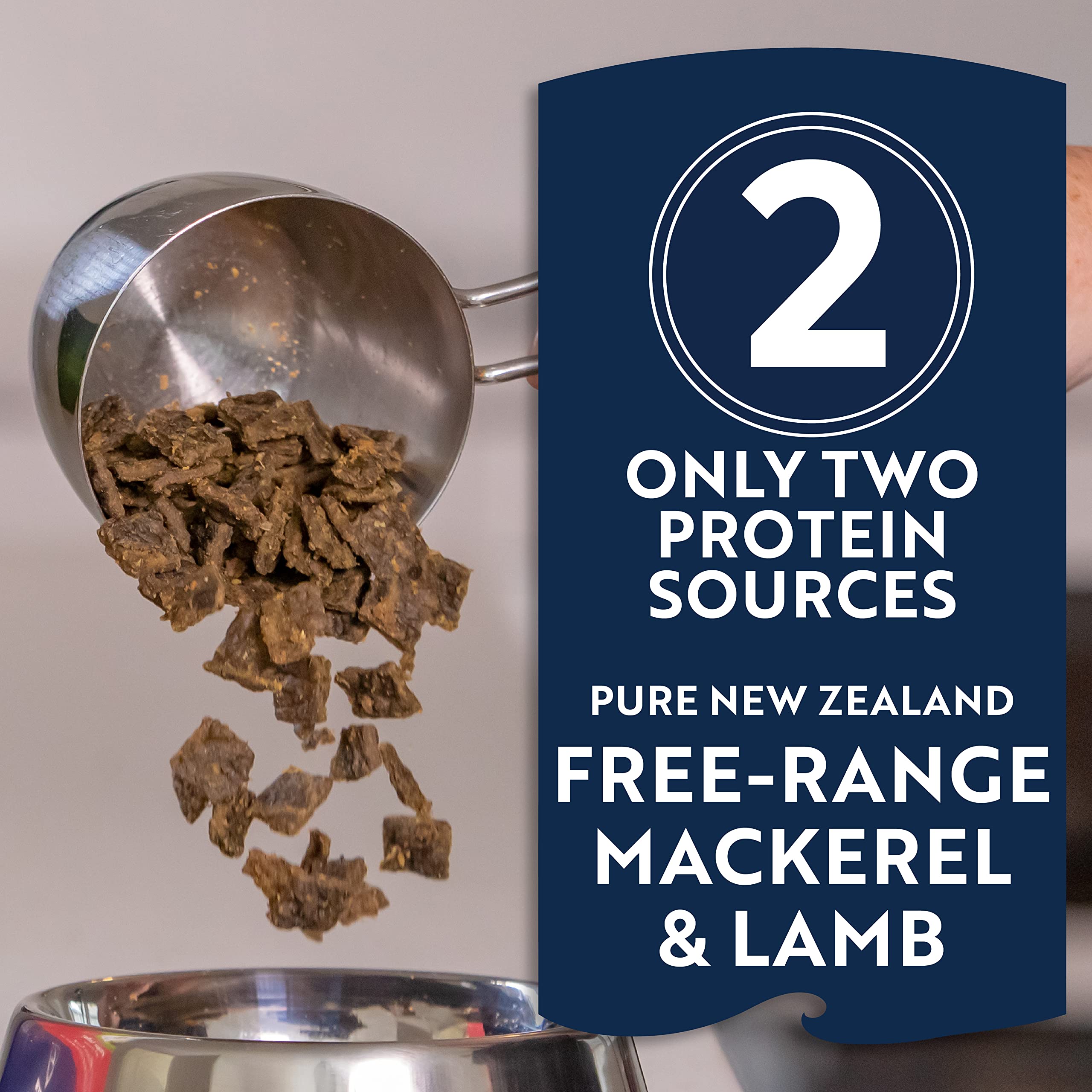 ZIWI Peak Air-Dried Cat Food - High Protein, Grain Free, Mackerel & Lamb, 2.2 lb