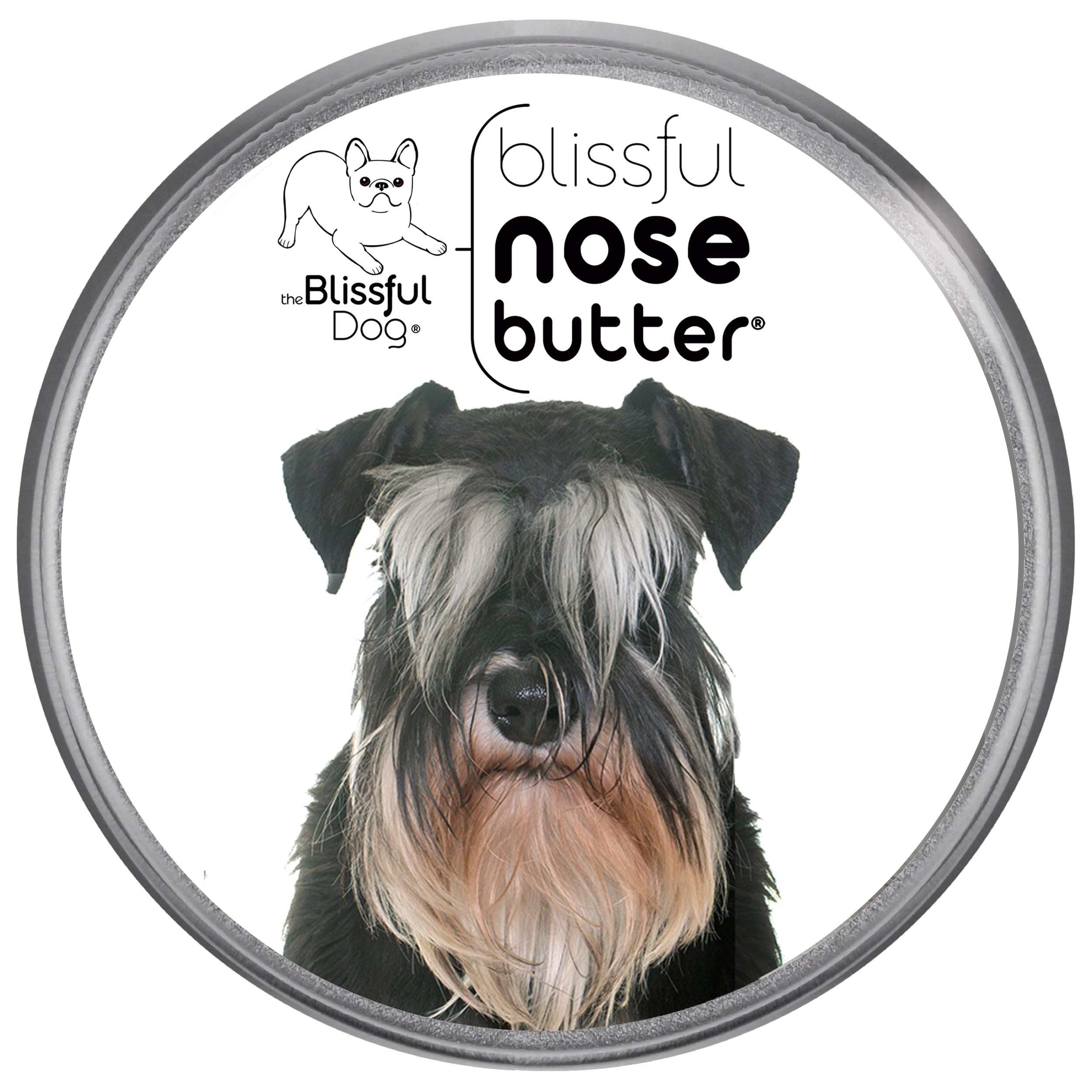 The Blissful Dog Schnauzer Unscented Nose Butter - Dog Nose Butter, 1 Ounce