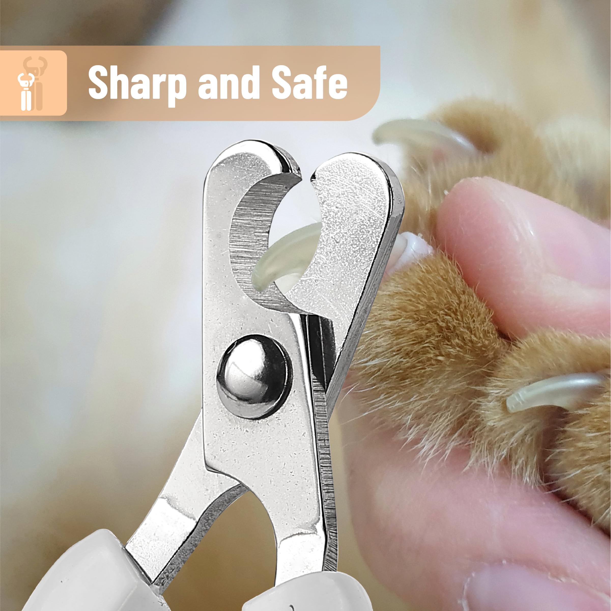 Mr. Pen- Cat Nail Clipper, Pink, Cat Nail Trimmer, Cat Nail Clippers, Cat Claw Clippers, Cat Clippers For Nails, Pet Nail Clippe