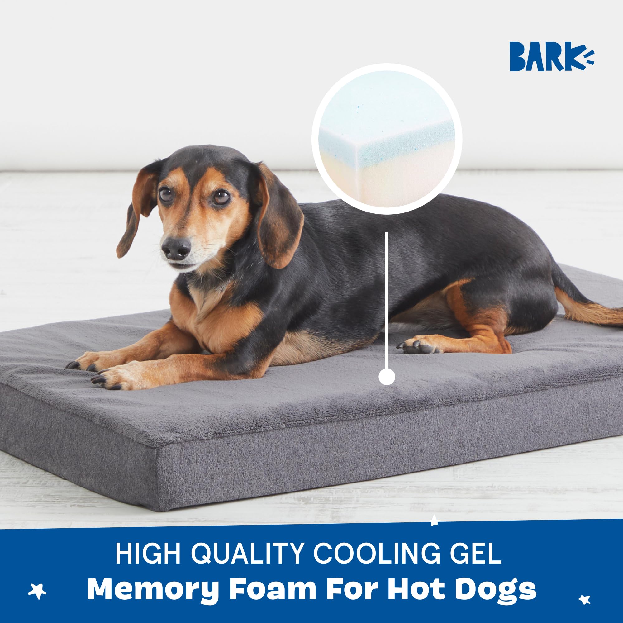 Barkbox Orthopedic Dog Bed with Memory Foam, Premium Comfort for Dogs and Puppies, Dog Beds for Joint Relief and Restful Sleep,