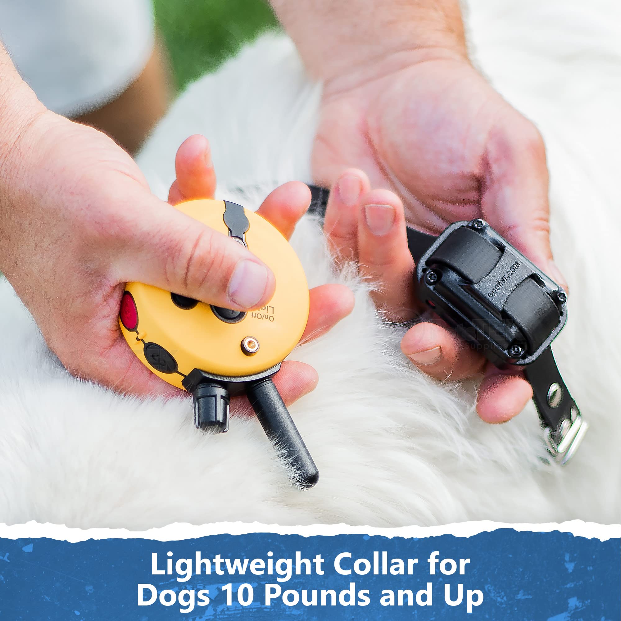 Mini Educator Et-302-1/2 Mile Rechargeable Dog Trainer Ecollar With Remote For Small, Medium, And Large Dogs By E-Collar Technologies - Electric, Vibration, Tone, And Stimulation Collar