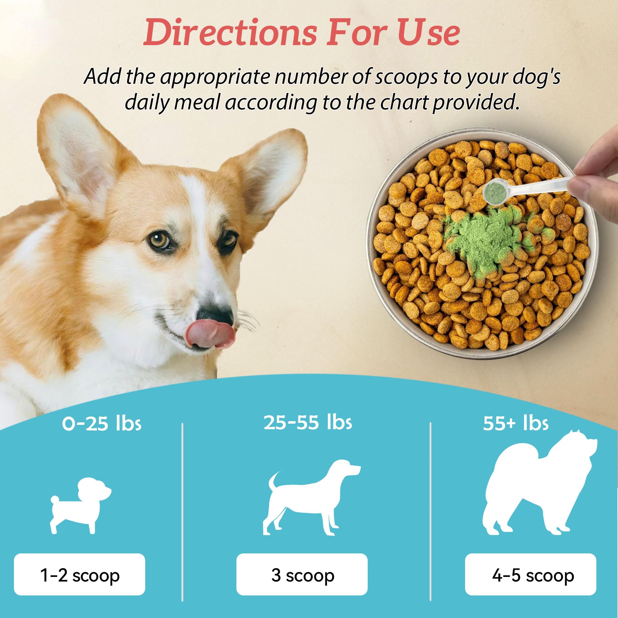 Natural Dog Dental Powder - Teeth Cleaning Powder - Removes Plaque and Tartar - Breath Freshener - Contains Probiotics to Fight