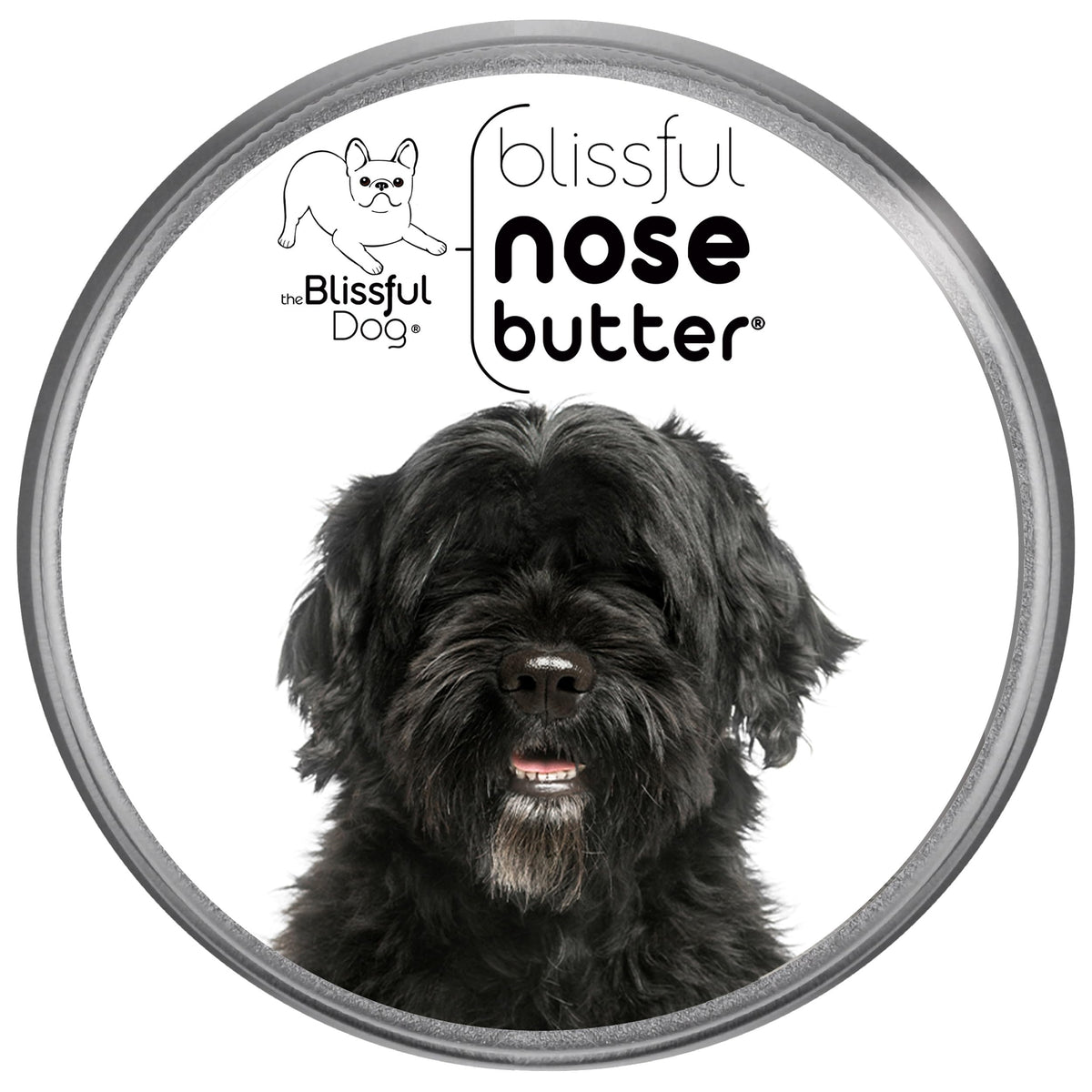 The Blissful Dog Portuguese Water Dog Unscented Nose Butter - Dog Nose Butter, 4 Ounce