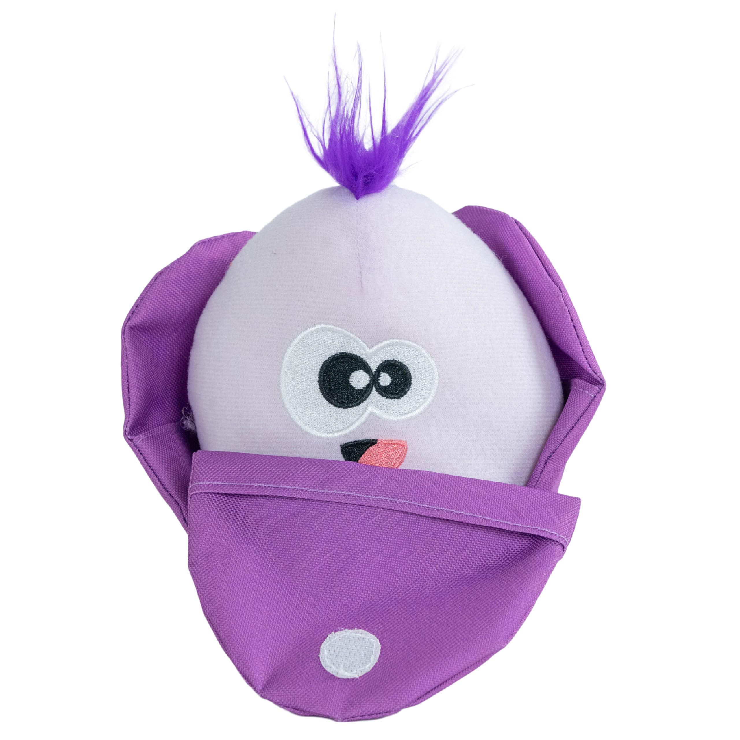 Outward Hound by Nina Ottosson Hide N Find Interactive Plush Dog Puzzle, Durable Dog Toy, Plush Enrichment Toys, Cauliflower, P