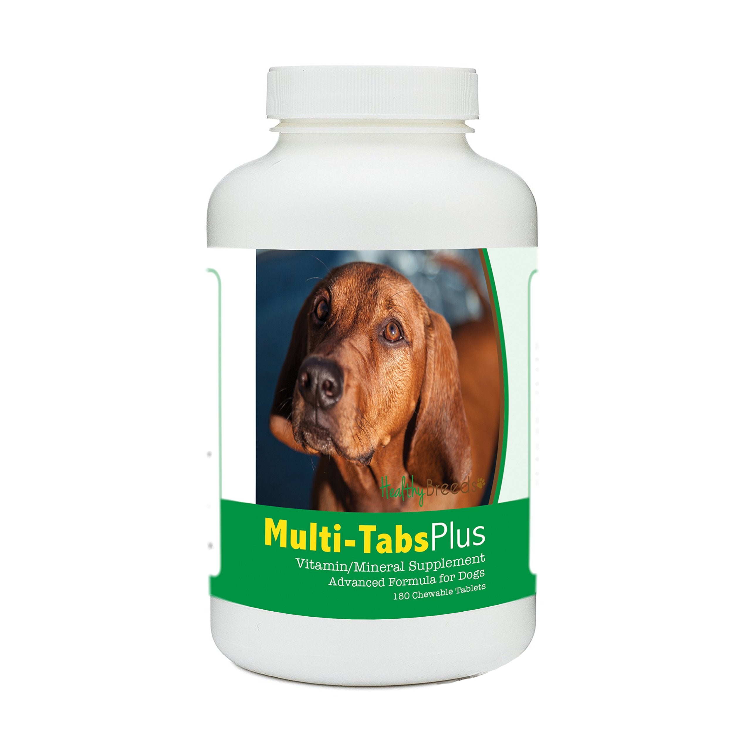 Healthy Breeds Redbone Coonhound Multi-Tabs Plus Chewable Tablets 180 Count