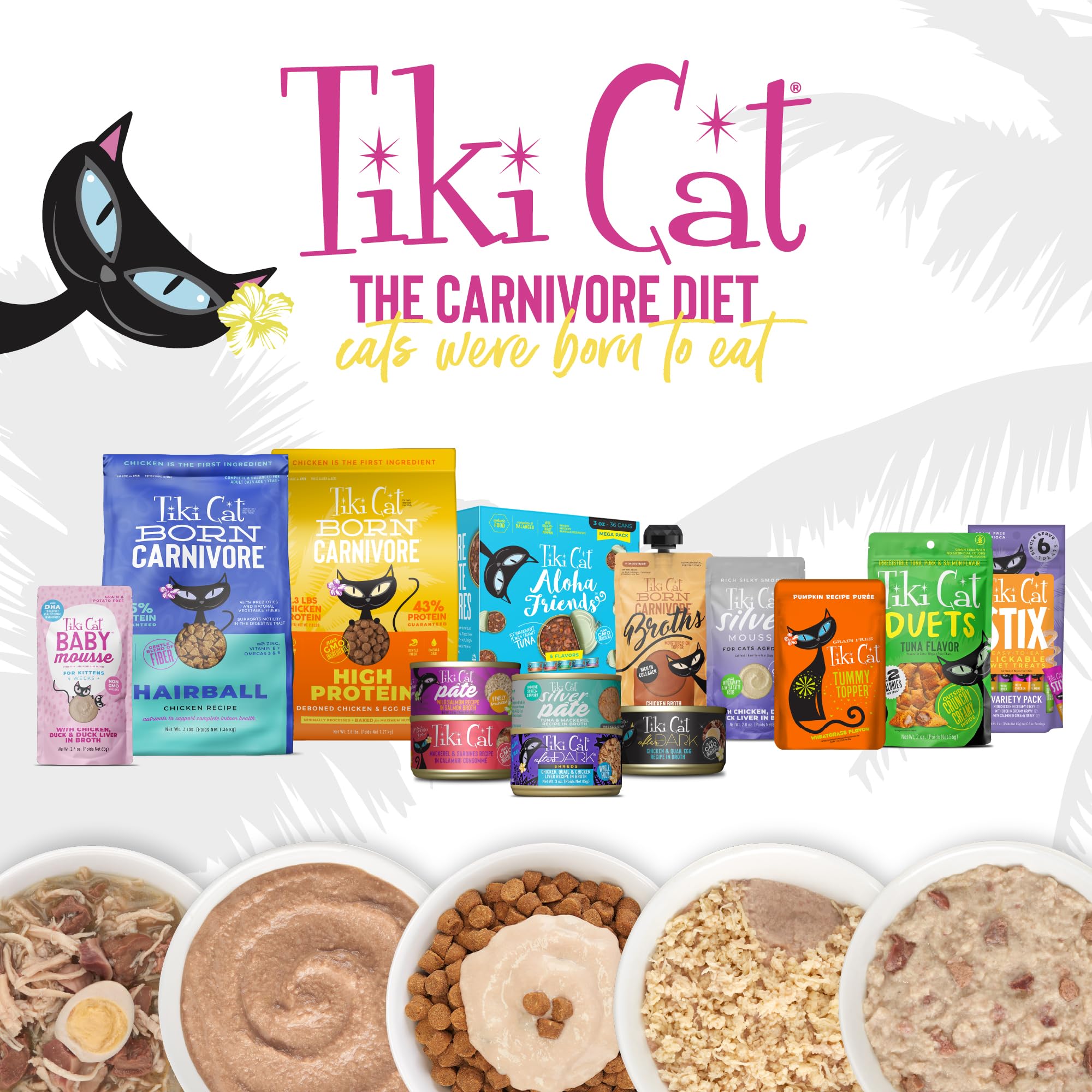 Tiki Cat After Dark Shreds Wet Cat Food, Venison & Beef Liver, 3 oz. Can (12 Count)