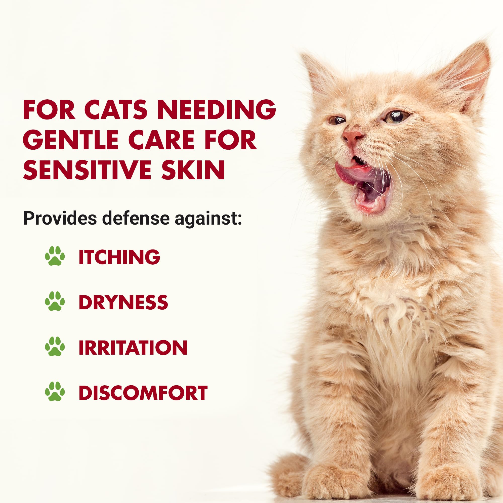 LIQUID-VET by Cool PET Holistics Feline Itch & Allergy Advanced Formula, Seafood Flavor, 8 oz