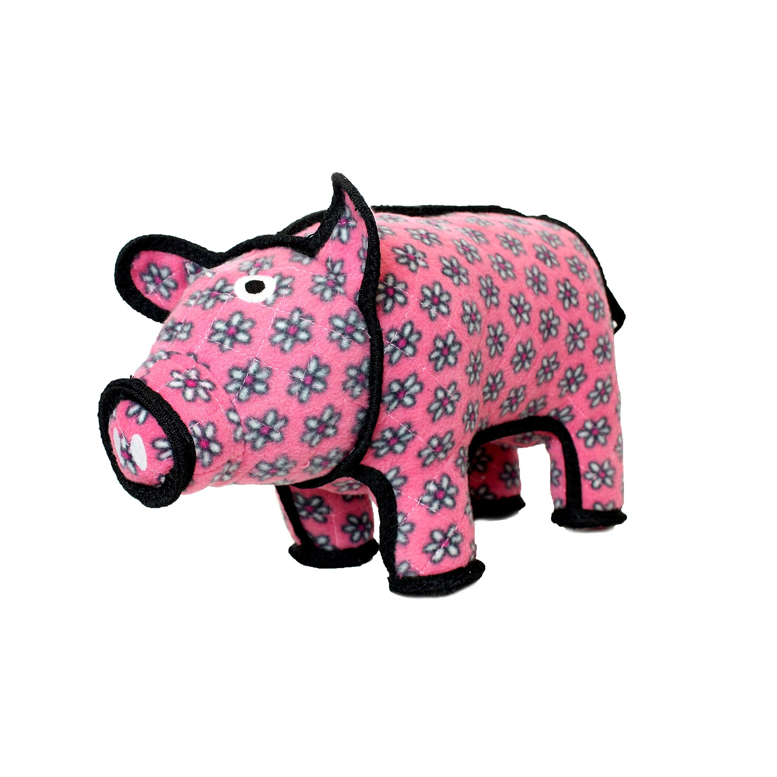 Tuffy - World'S Tuffest Soft Dog Toy - Barnyard Pig - No Squeakers- 2 Pack-Multiple Layers. Made Durable, Strong & Tough. Intera