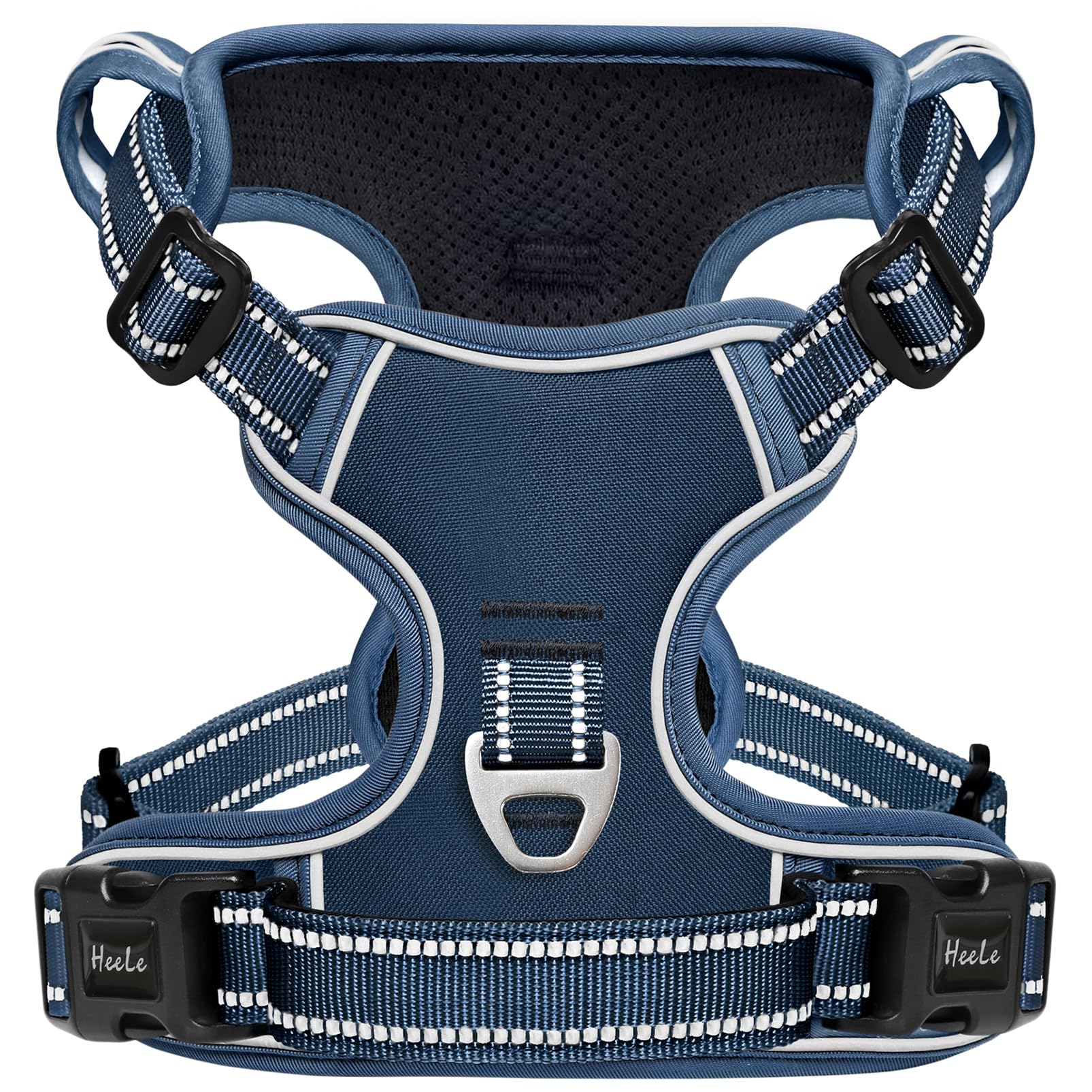 HEELE Dog Harness for Small Dogs No Pull Dog Vest Harness for Small Dog with Soft Padded Handle Reflective for Outdoor Training,