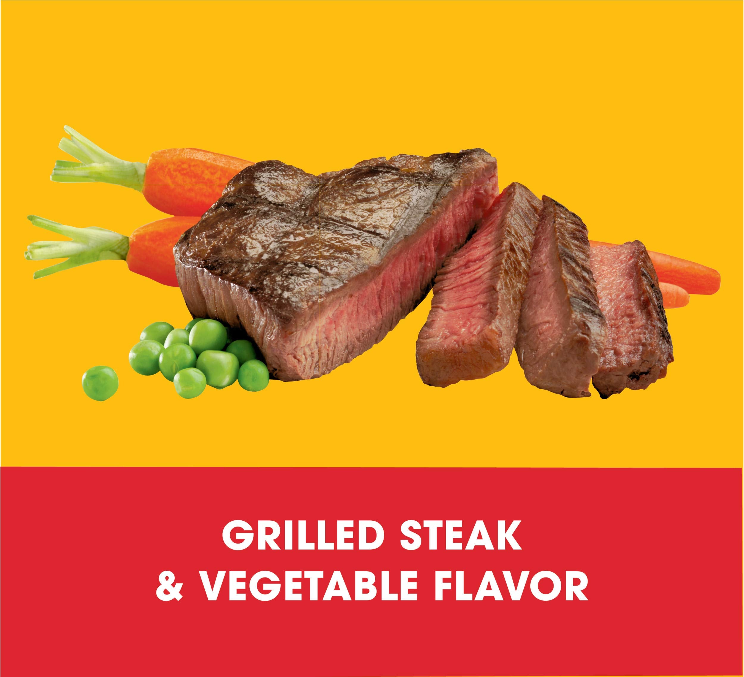 Pedigree Complete Nutrition Adult Dry Dog Food, Grilled Steak & Vegetable Flavor, 18 lb. Bag