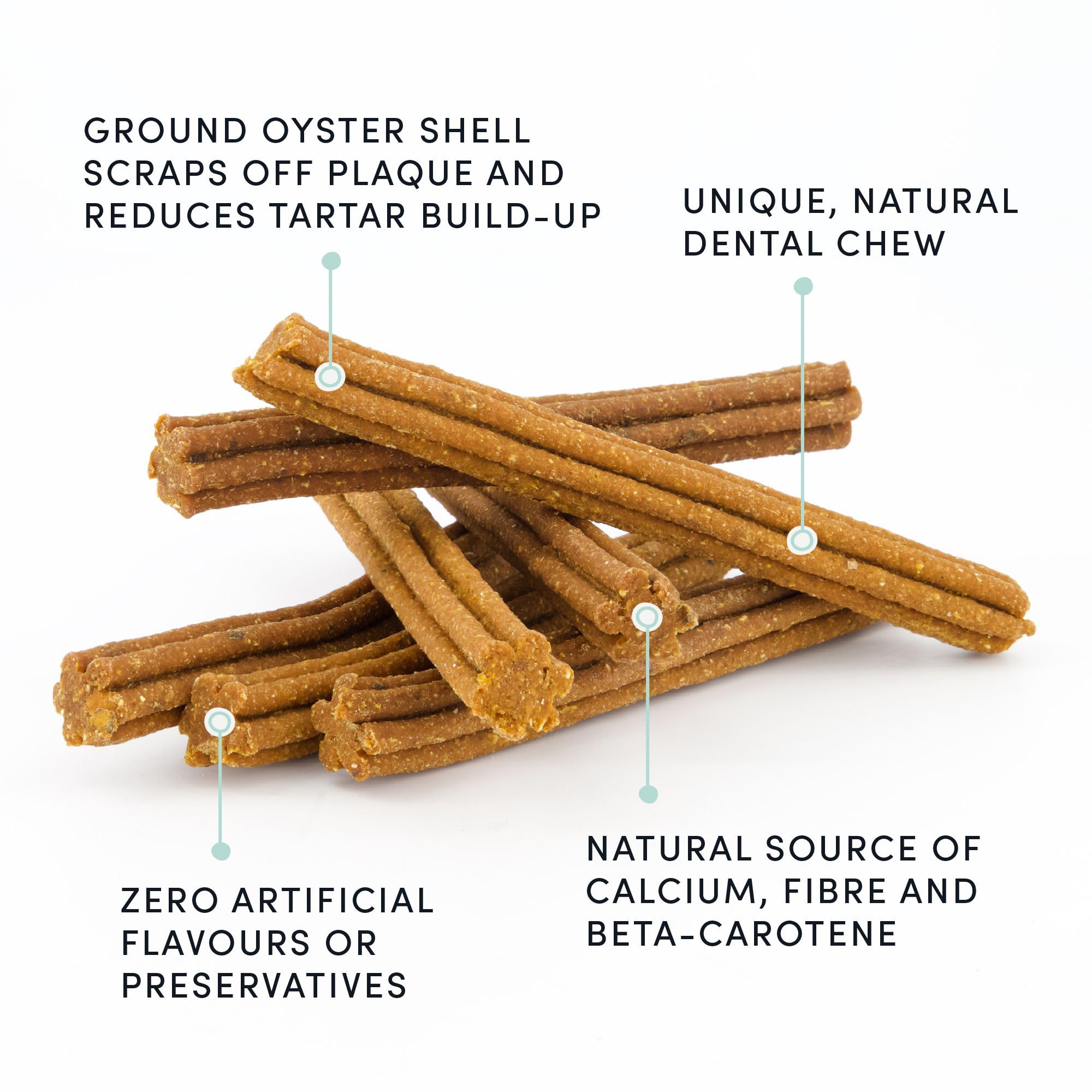 Crumps Natural Dog Treat Plaque Buster Bacon 7inch 8pk