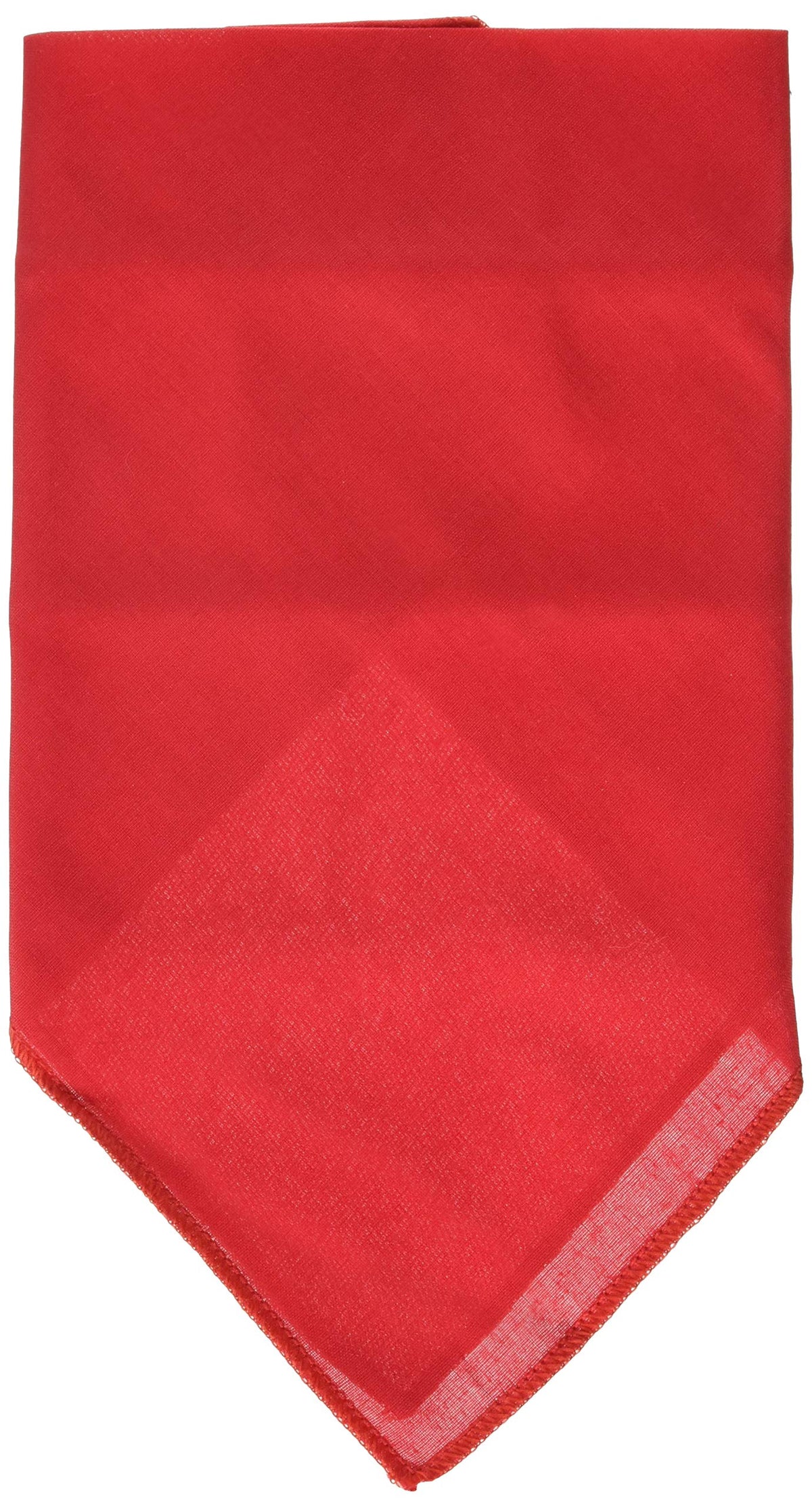 Pet Dog & Cat Bandana Blank, Plain (Available in 14 Colors) Red Small