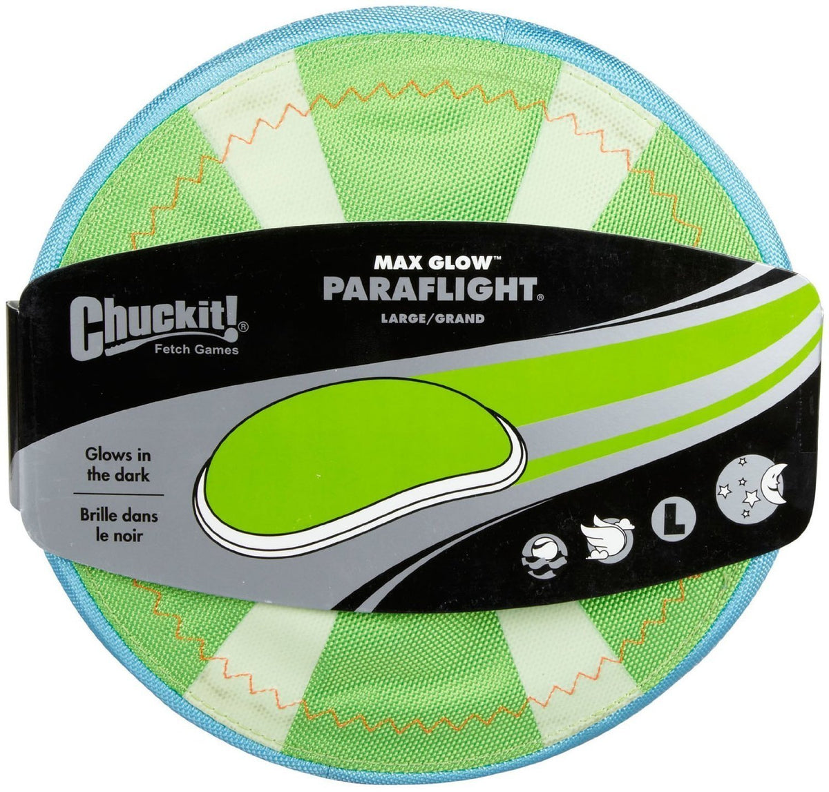 Chuckit! Paraflight Max Glow Dog Toy