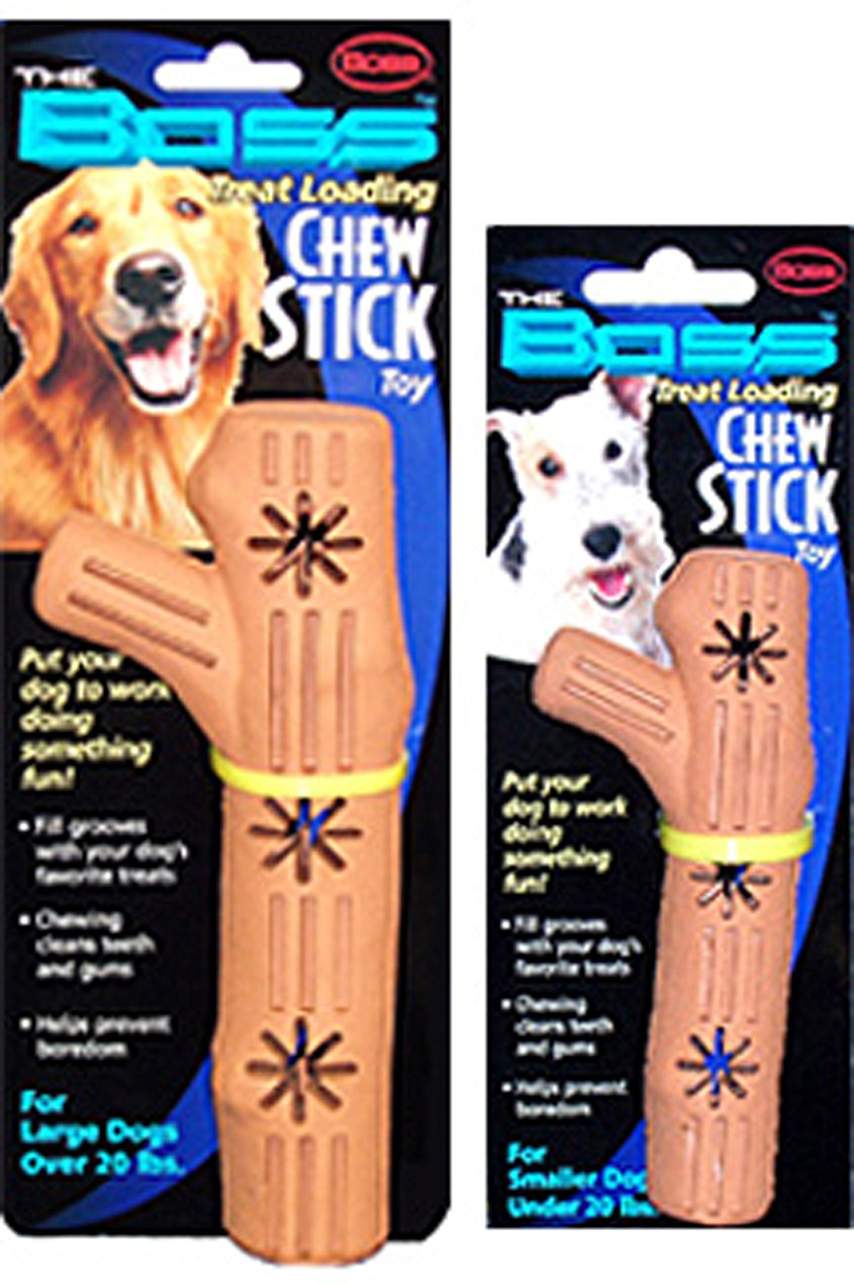 Boss Pet Large Rubber Chew Stick Treat Toy
