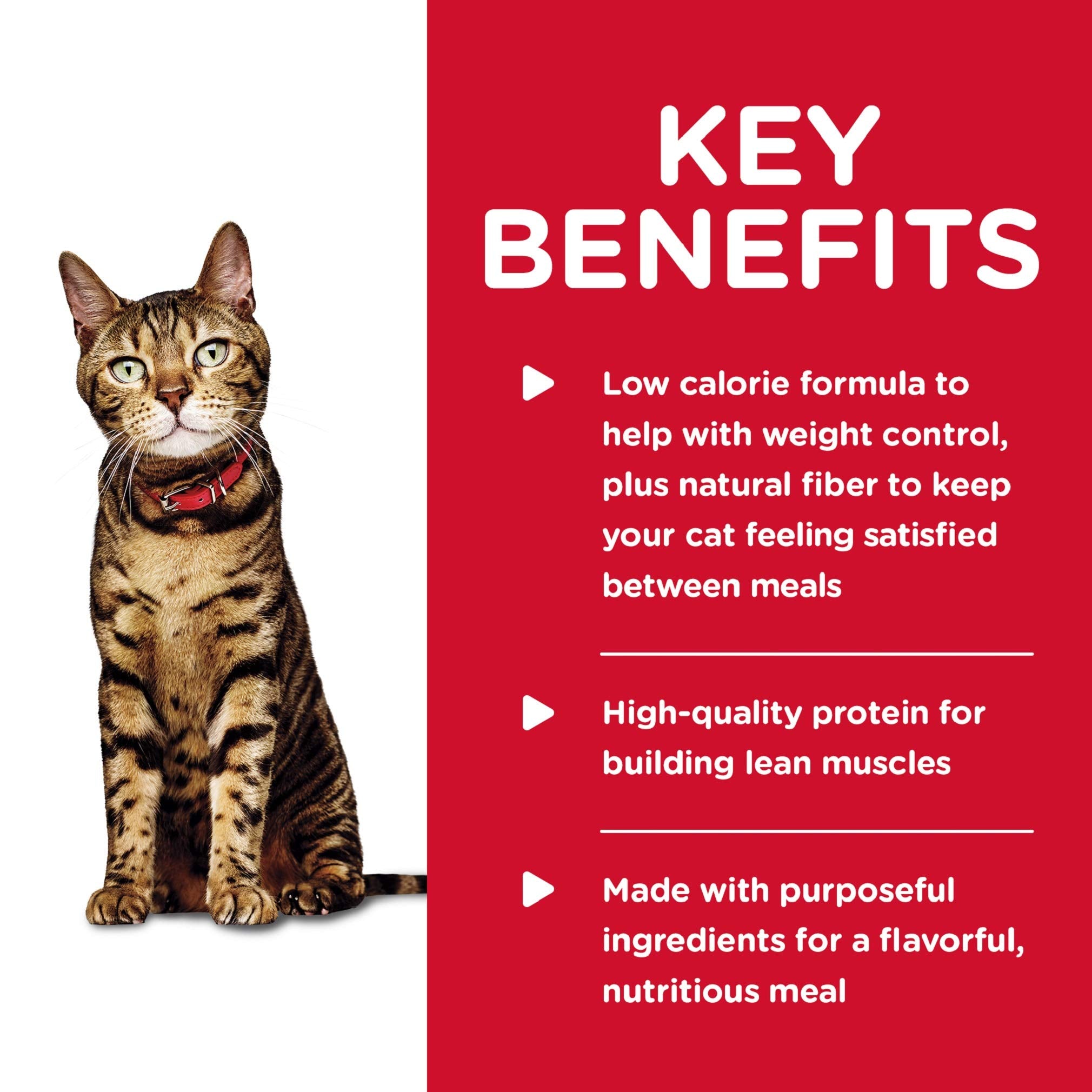 Hills Science Diet Light, Adult 1-6, Weight Management Support, Wet Cat Food, Liver & Chicken Minced, 5.5 oz Can, Case of 24