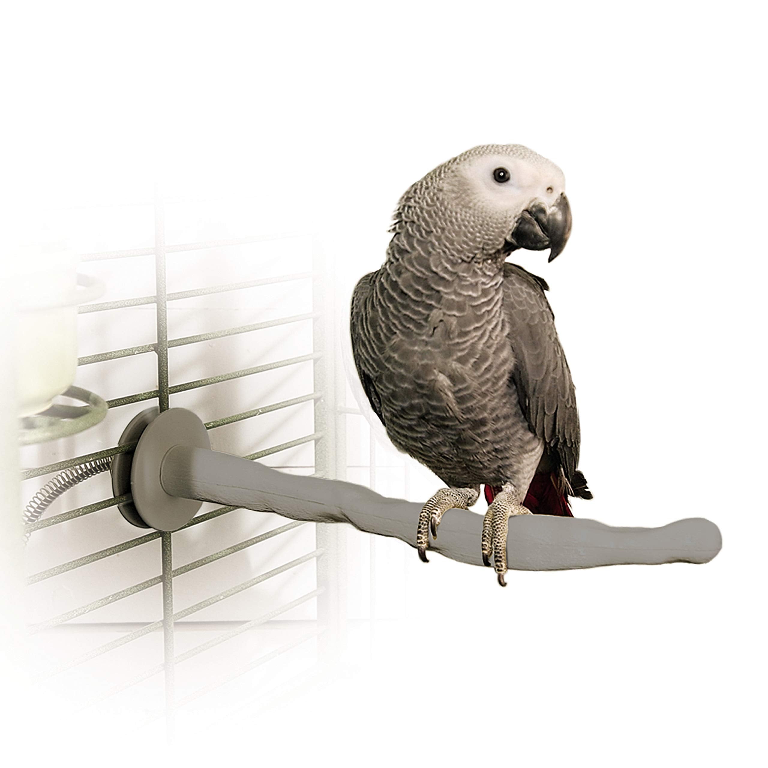 K&H Pet Products Thermo-Perch Heated Bird Perch For Bird Cage, Bird Cage Accessory, Exotic Bird Warming Perch For Med/Large Exot