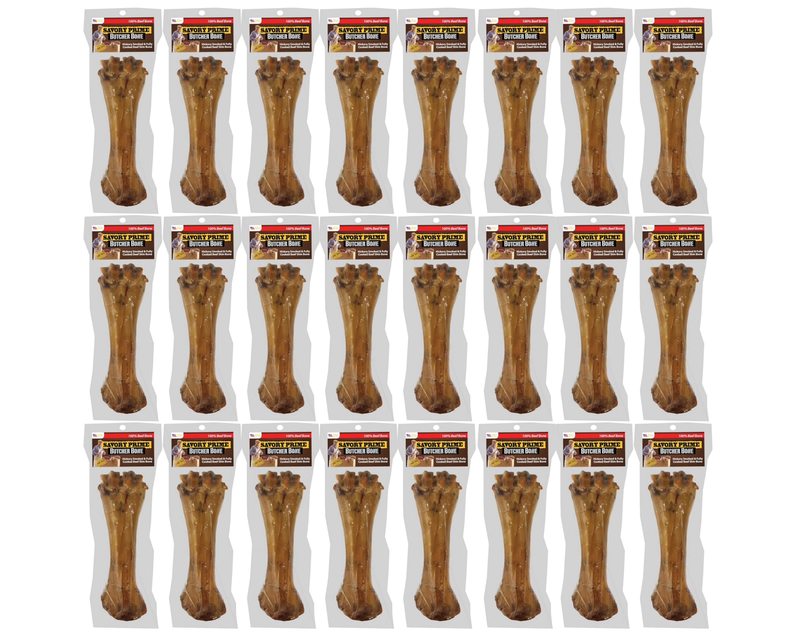 Savory Prime 8030480 1.2 Lbs Beef Shin Bone For Dogs