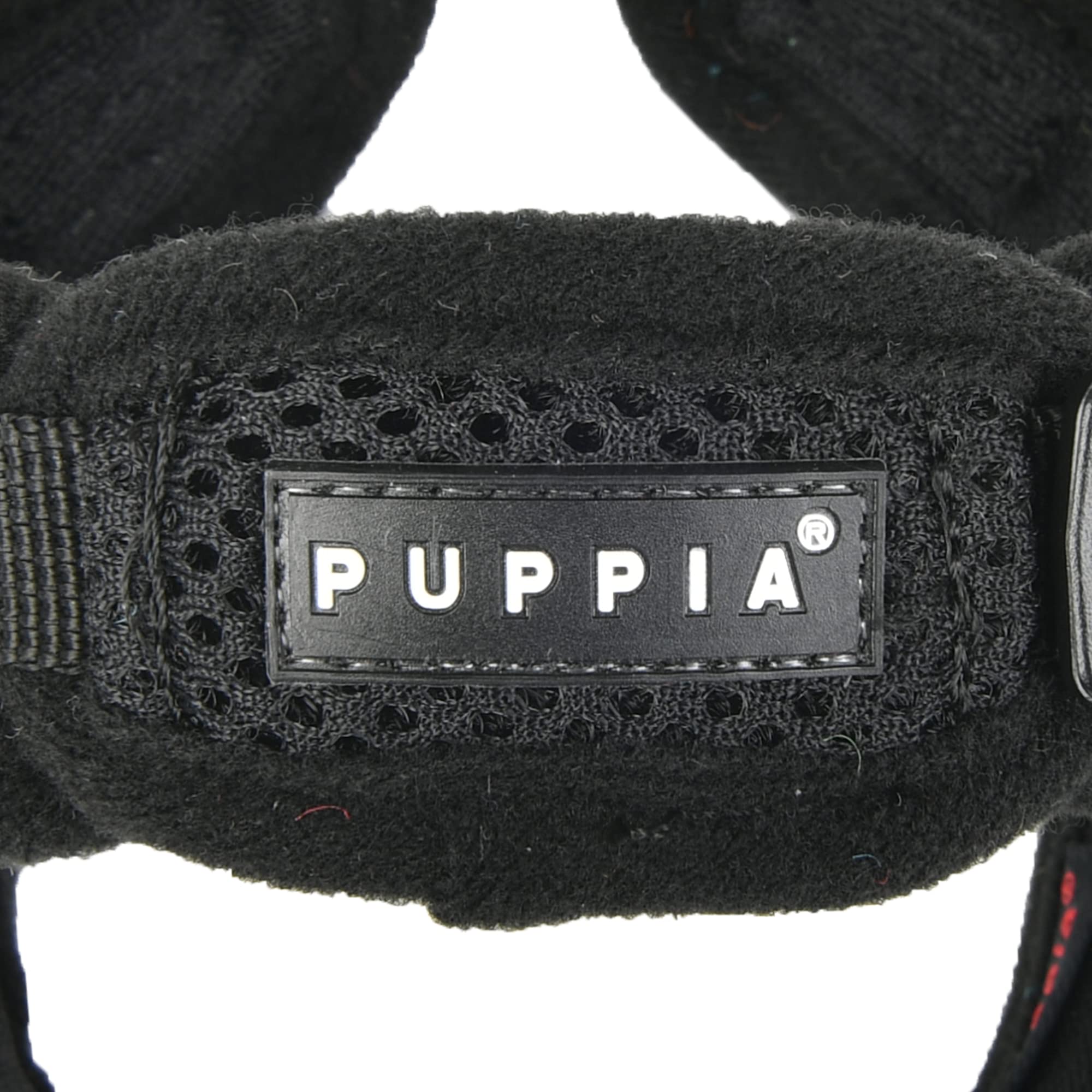Puppia Soft Dog Harness X No Choke No Pull Adjustable Walking Training For Small And Medium Dog - Black - S