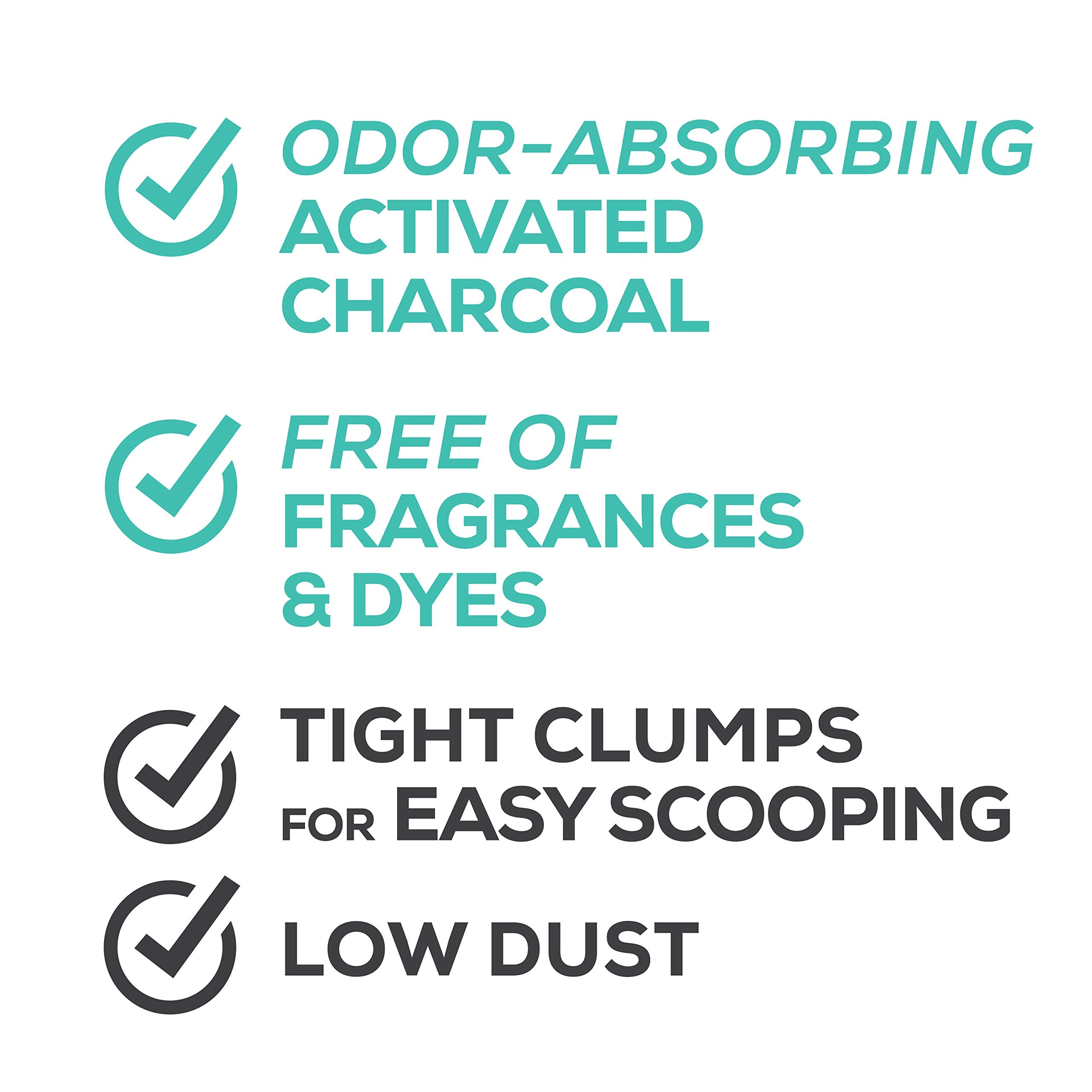 Purina Tidy Cats Clumping Cat Litter, Free & Clean Unscented Multi Cat Litter - 38 Lb. Box