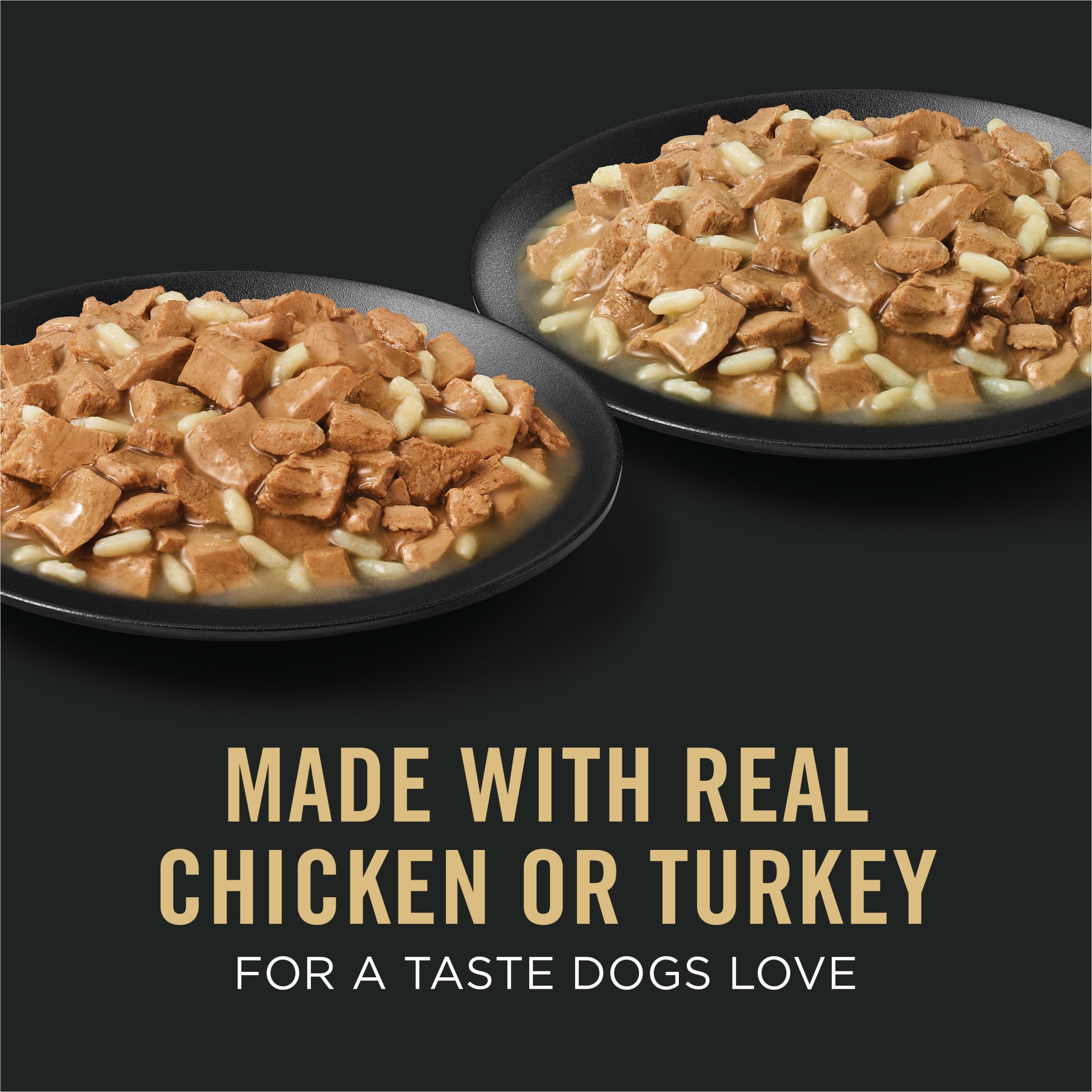Purina Pro Plan Specialized Weight Management Wet Dog Food Chicken and Rice Entree and Turkey and Rice Entree in Gravy Variety P