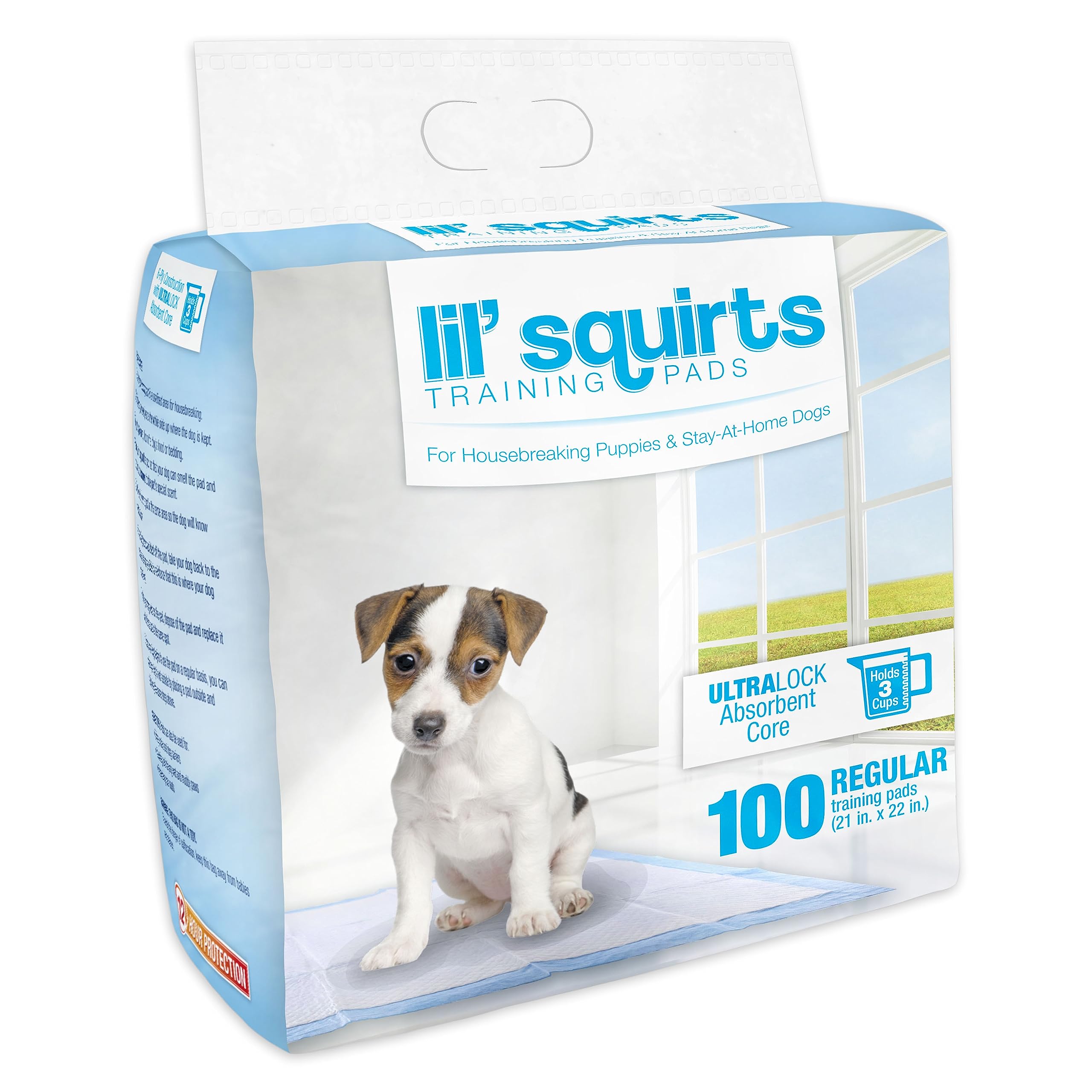Ruffin It Lil Squirts Puppy Training Pads 100 Pk.