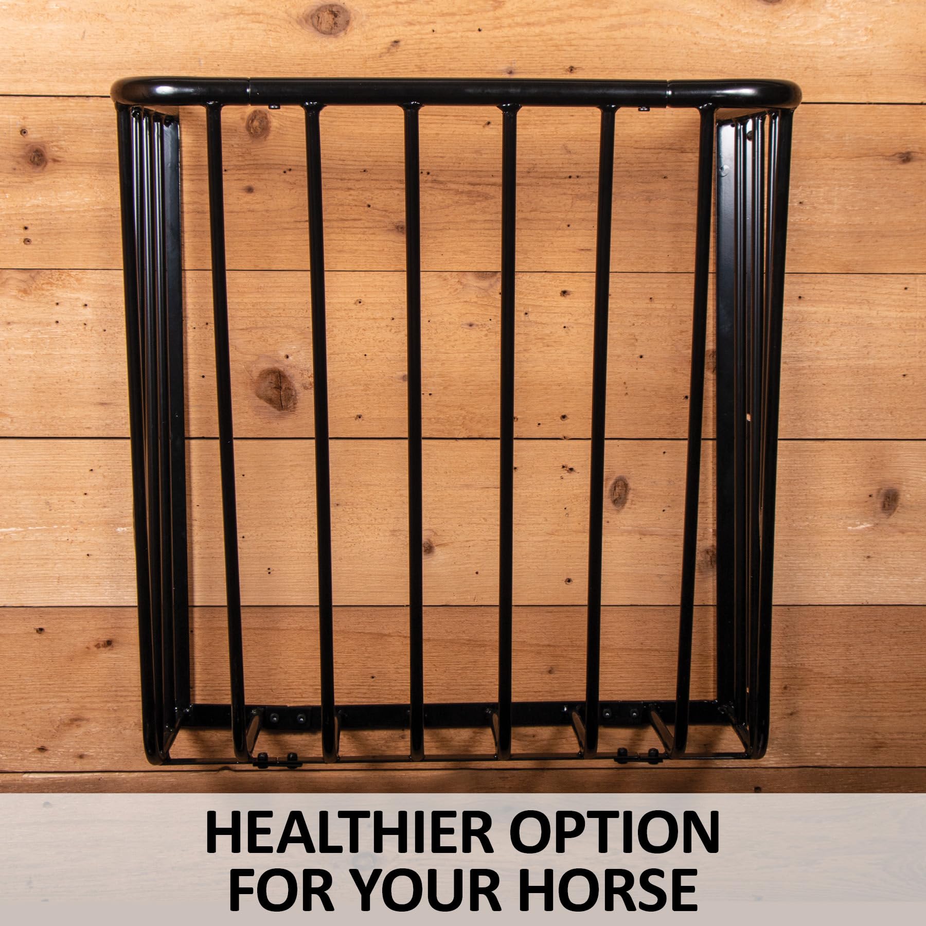 EASY-UP Safety First Hay Racks | Reduce Hay Waste | Slows Horse Consumption | Durable Design | Two Size Options | 5-Year Warrant